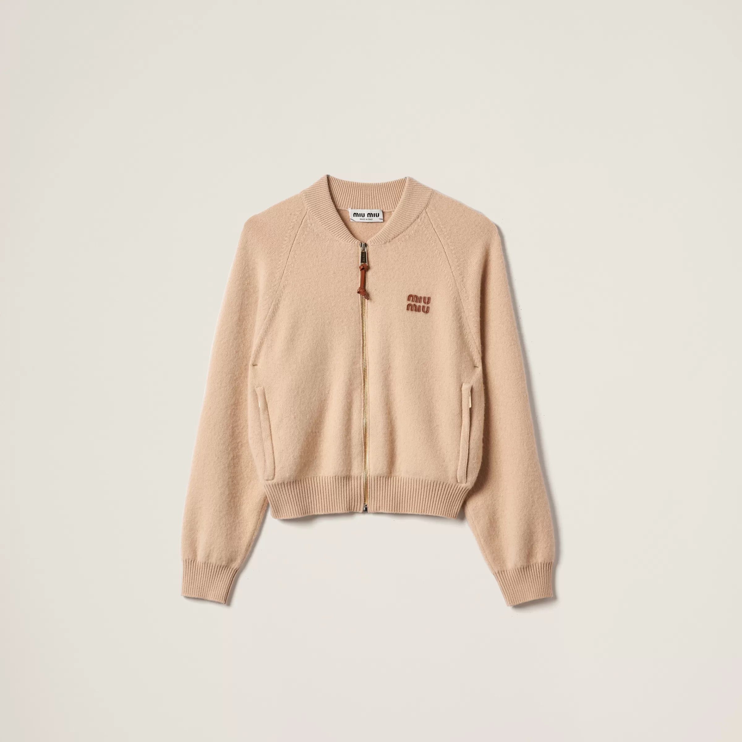 Cashmere knit cardigan>Miu Miu Shop