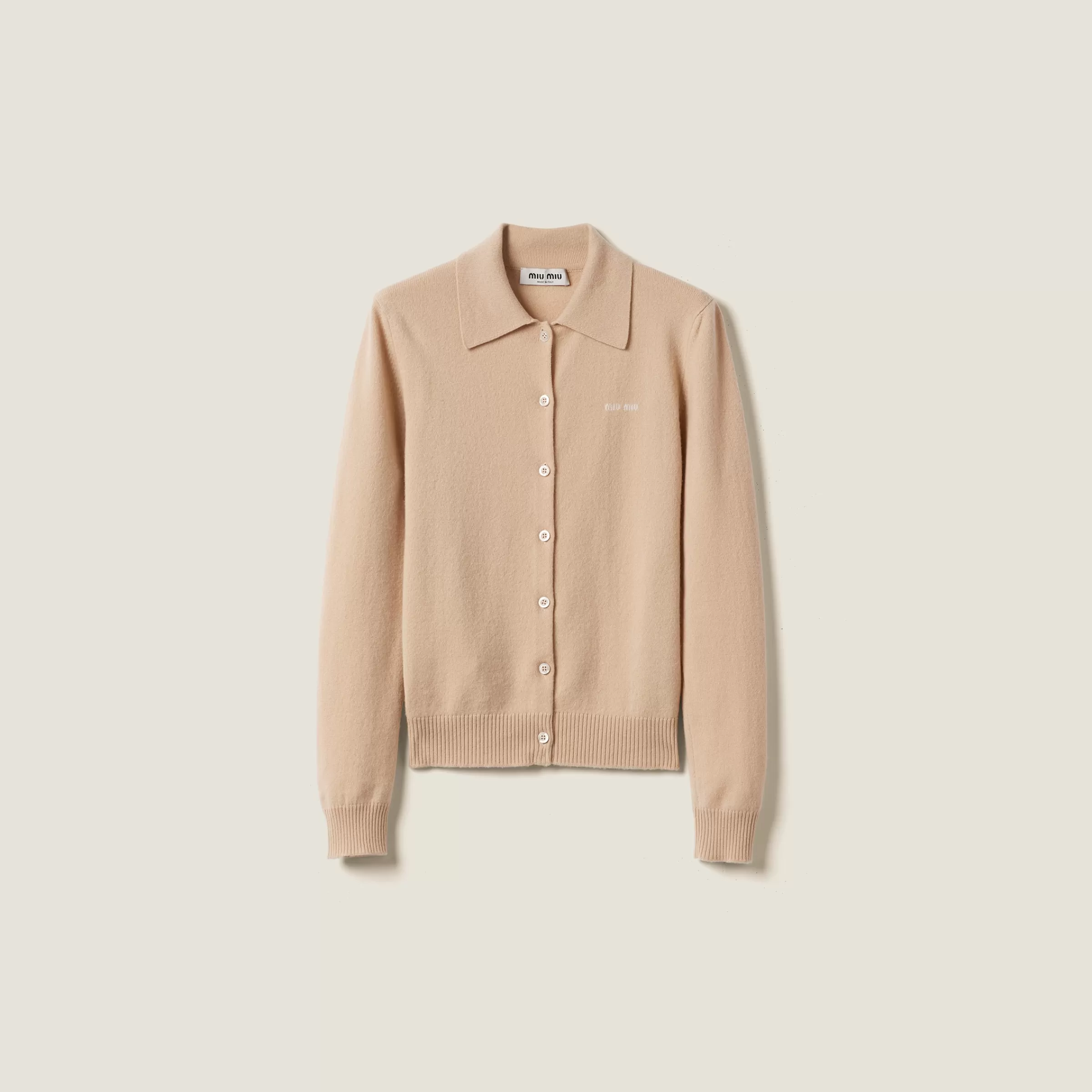 Cashmere knit cardigan>Miu Miu Flash Sale