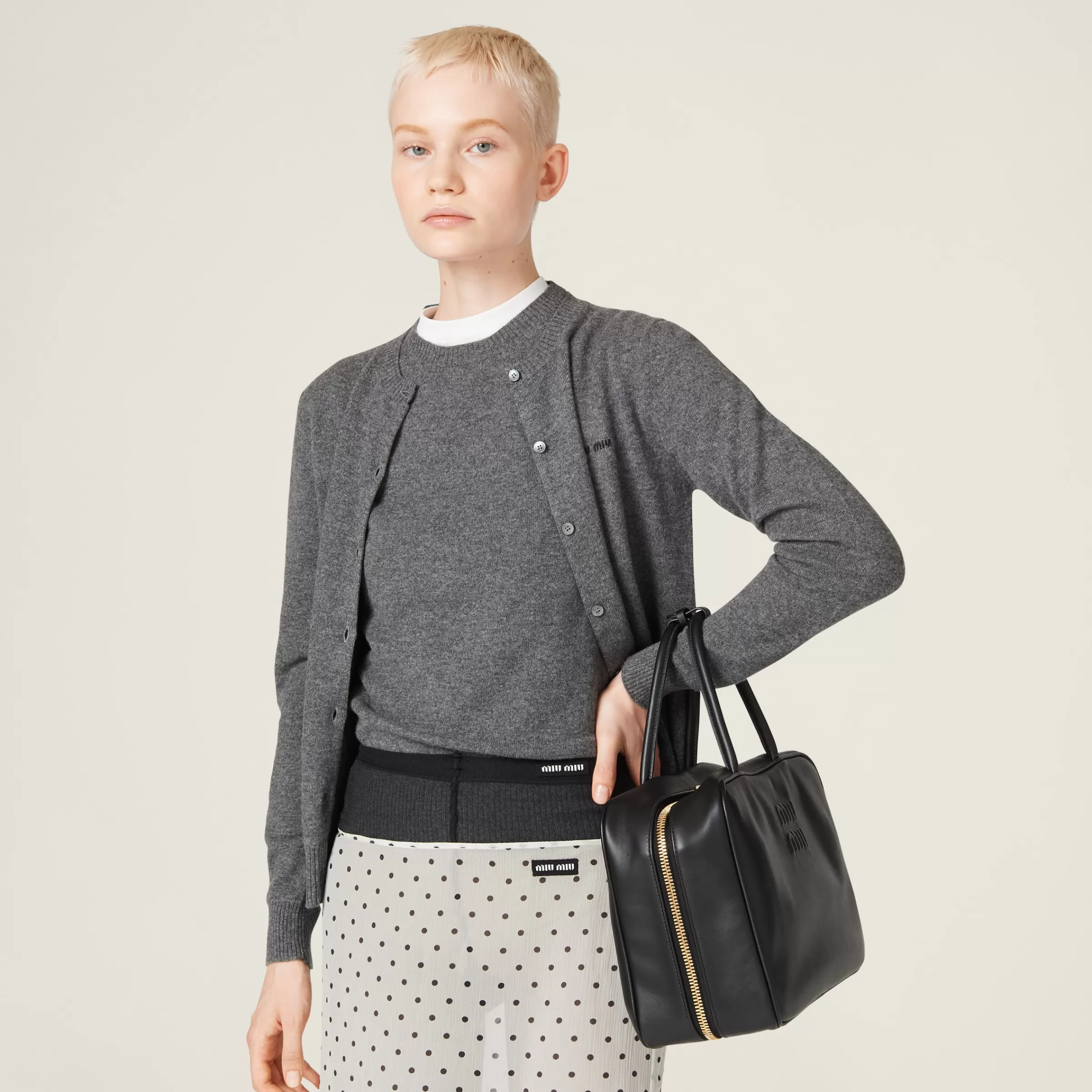 Cashmere sweater>Miu Miu Store