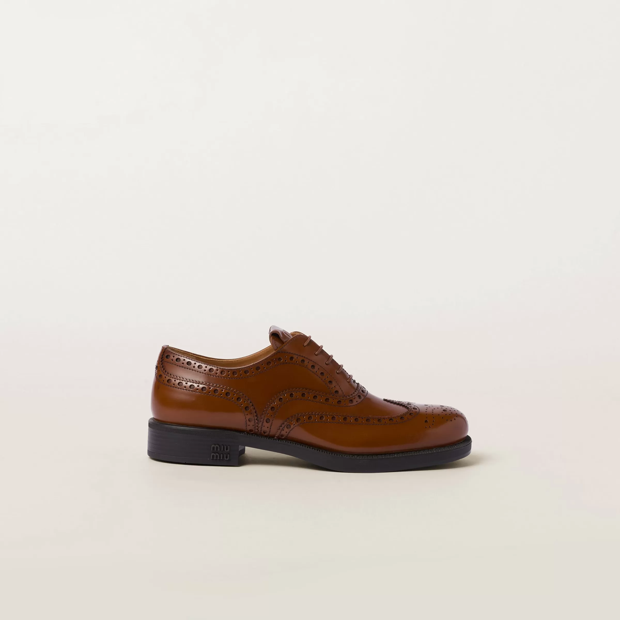 Church's X Brushed Leather Oxford Brogue Shoes>Miu Miu Fashion