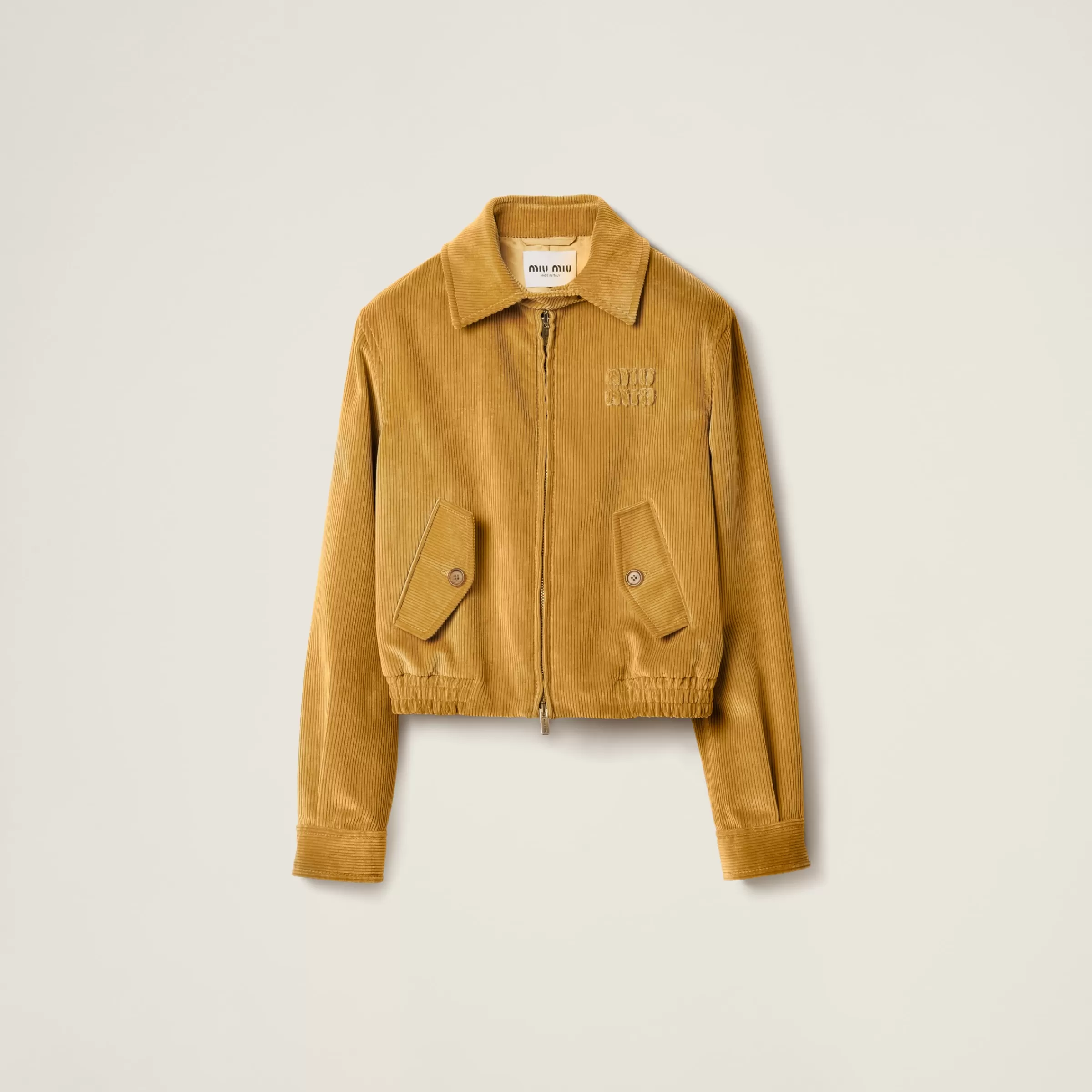 Corduroy blouson jacket>Miu Miu Best