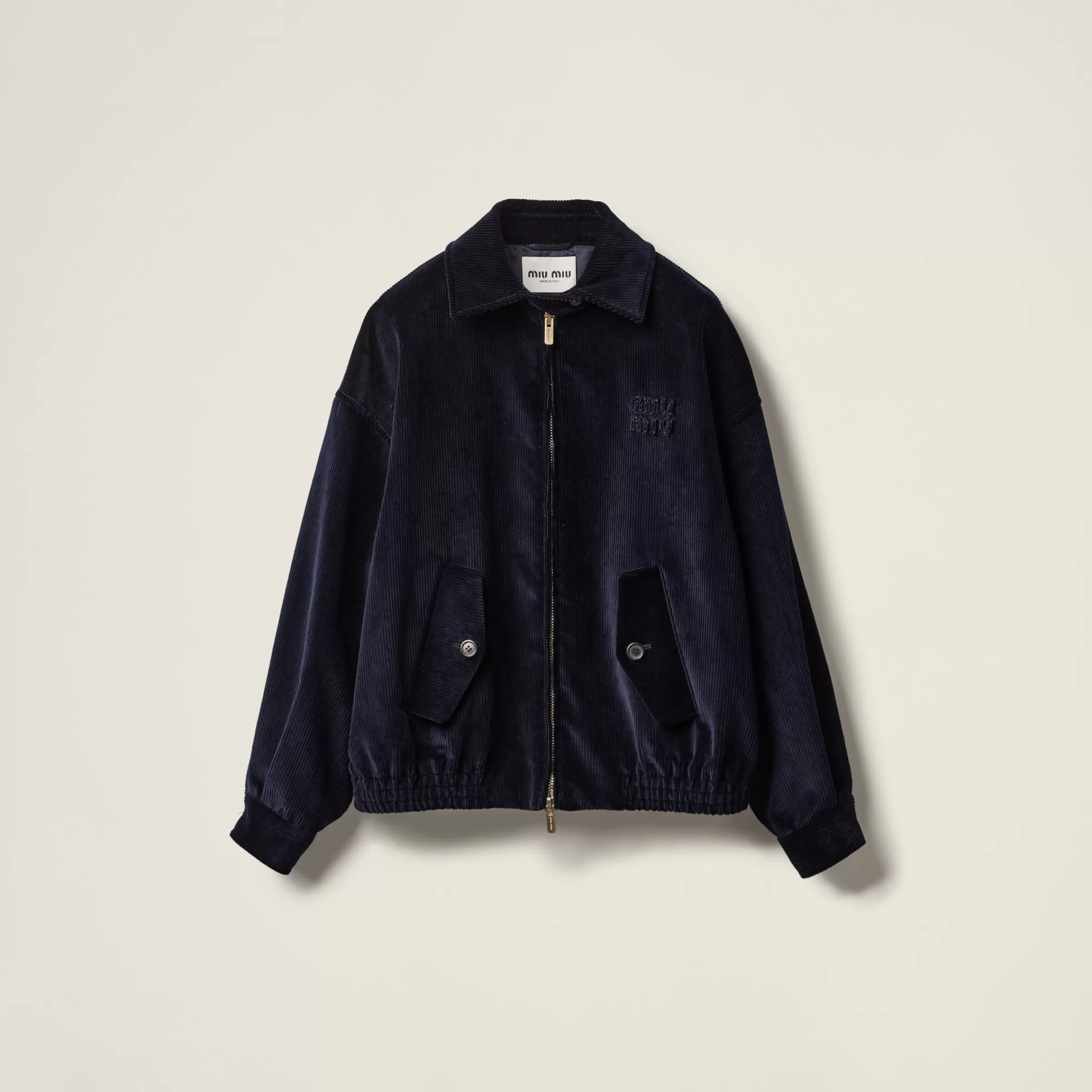 Corduroy blouson jacket>Miu Miu Online