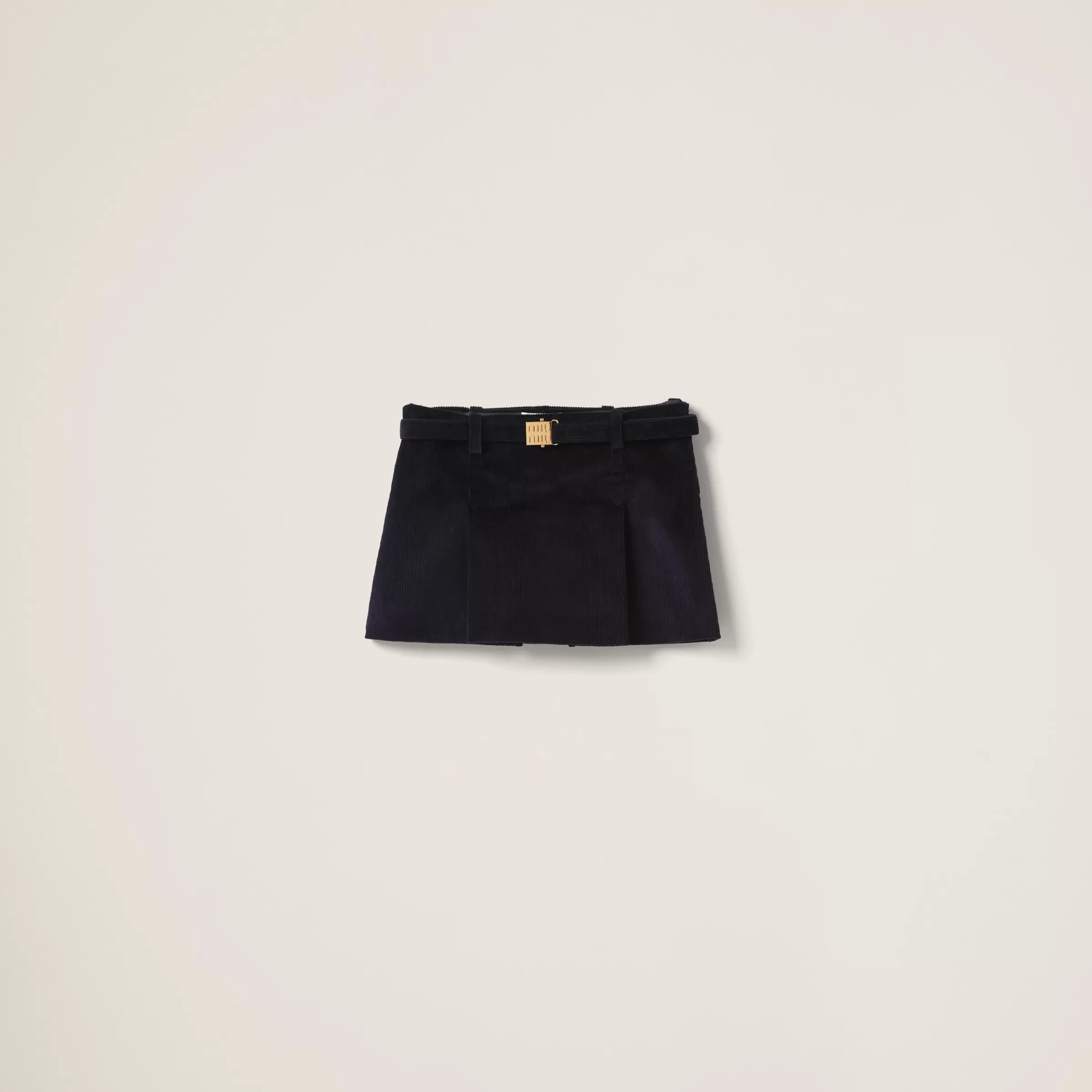 Corduroy miniskirt>Miu Miu Flash Sale