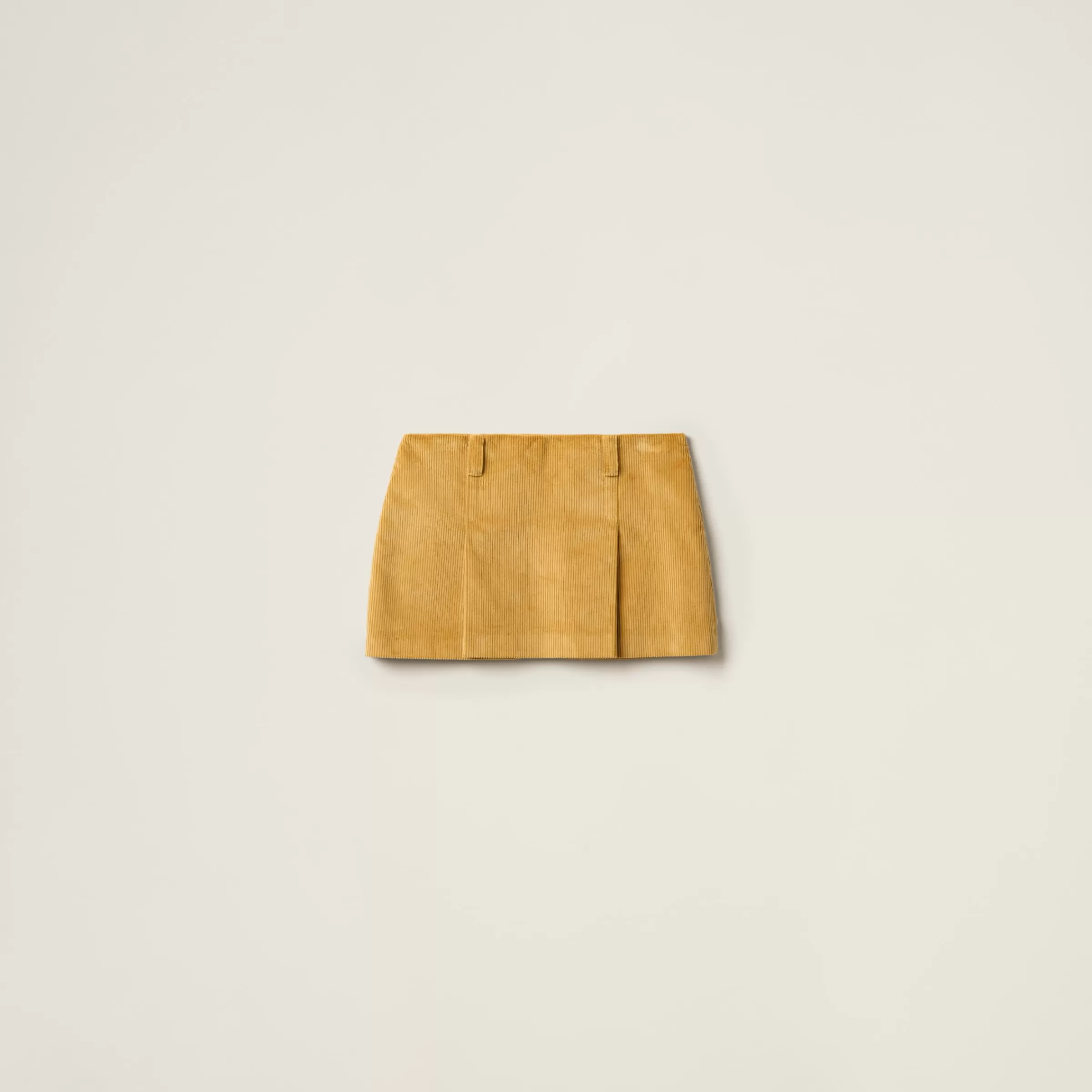 Corduroy miniskirt>Miu Miu Best