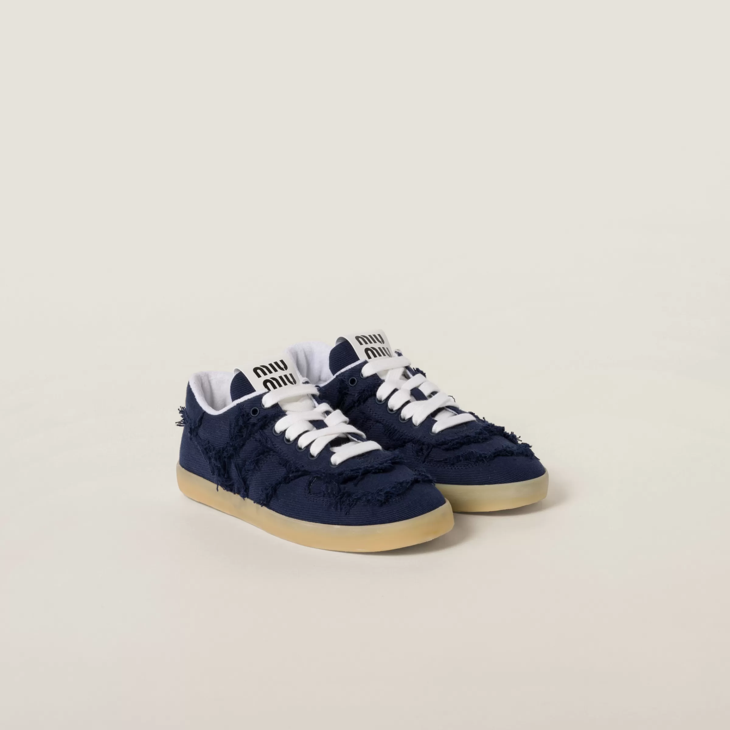 Denim sneakers>Miu Miu Best