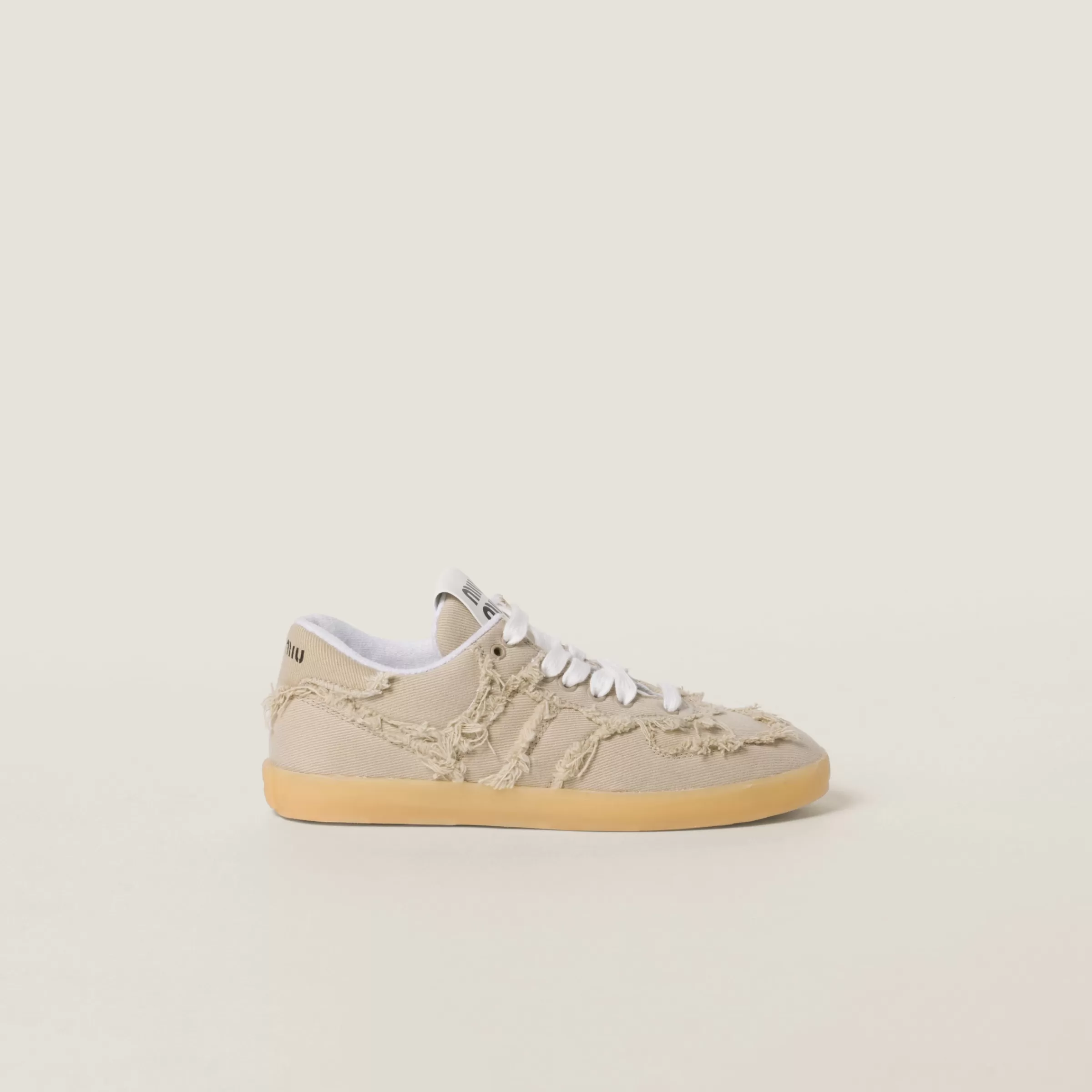 Denim sneakers>Miu Miu Best Sale