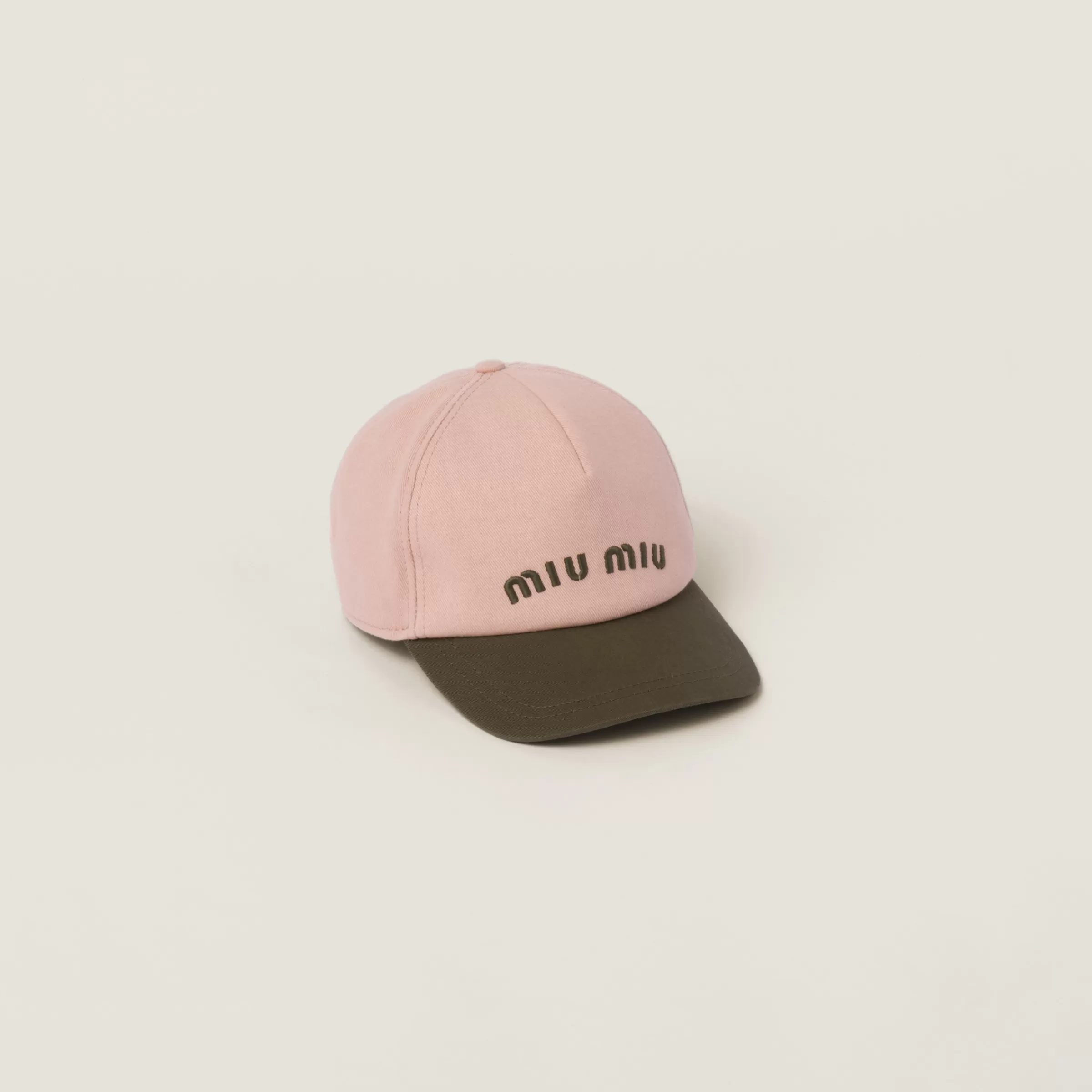 Drill baseball cap>Miu Miu Discount