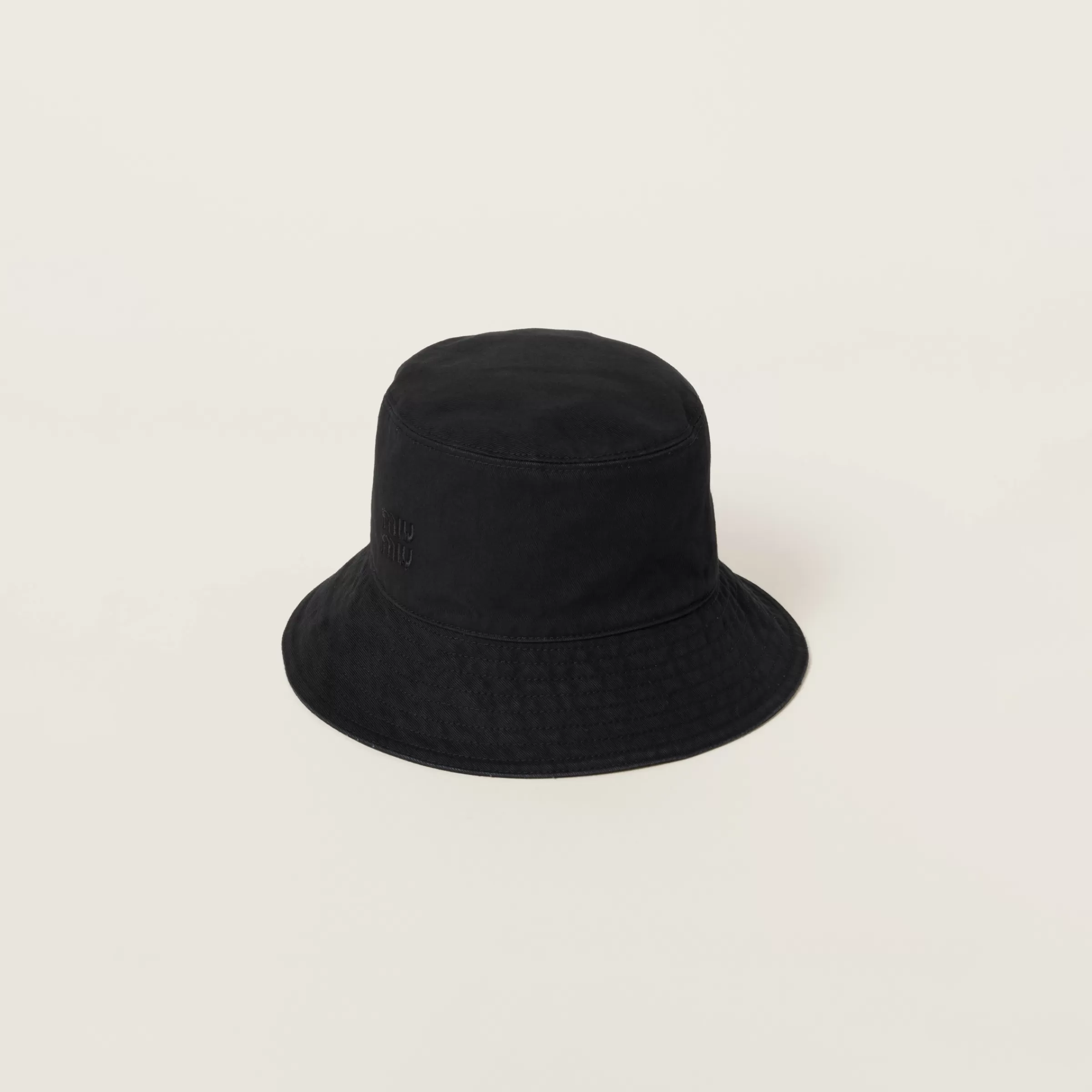 Gabardine bucket hat>Miu Miu Cheap