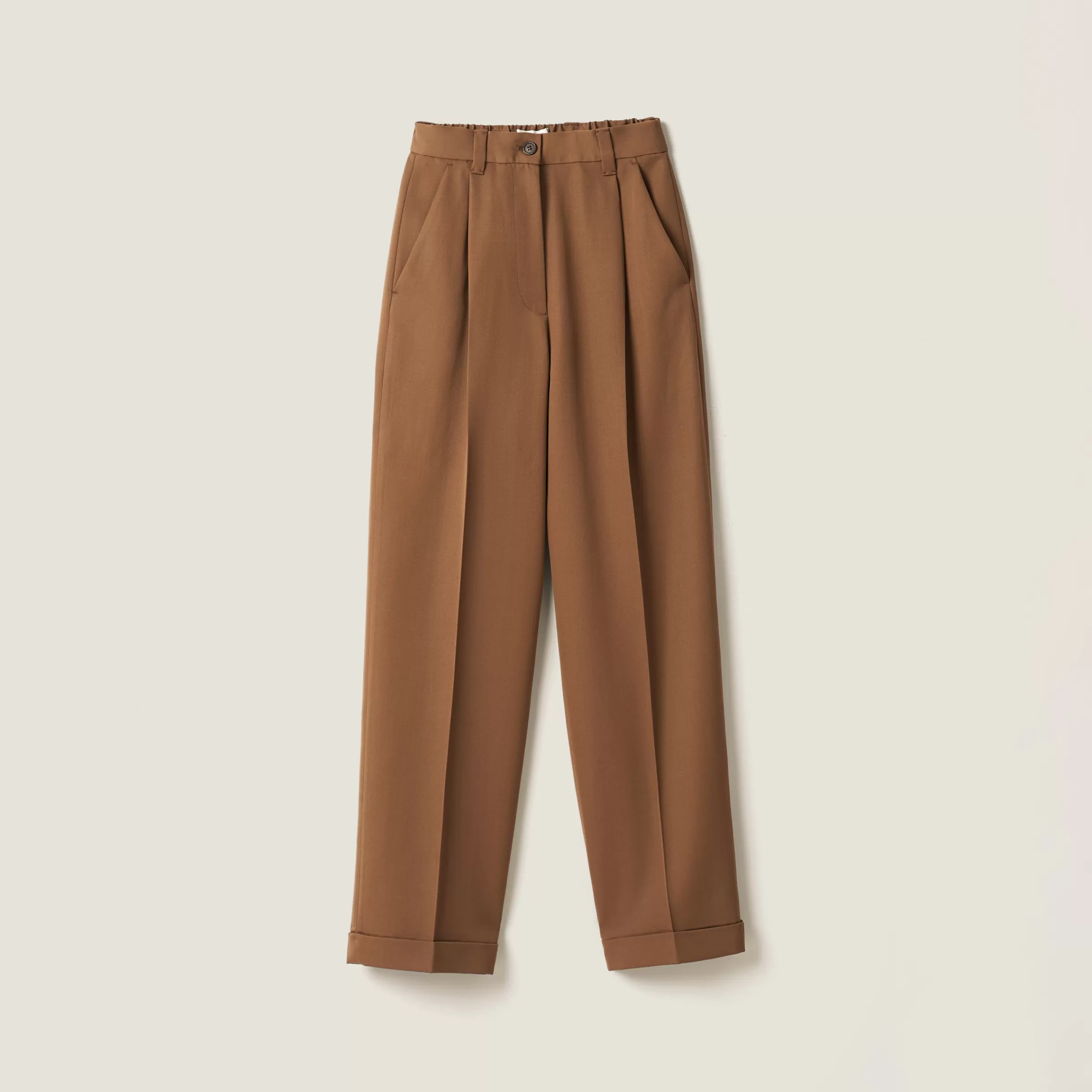Gabardine pants>Miu Miu Hot