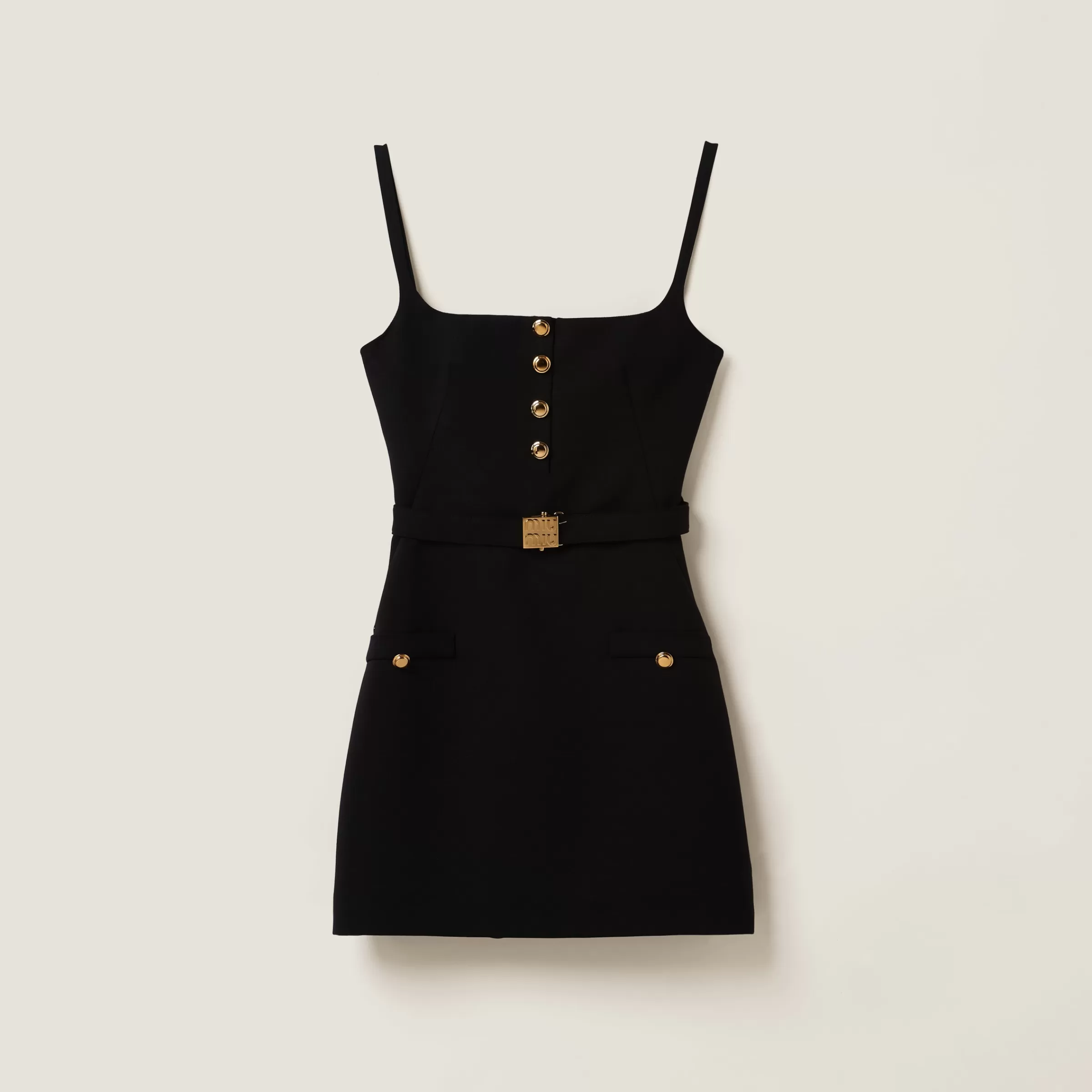 Grain de poudre mini-dress>Miu Miu Flash Sale