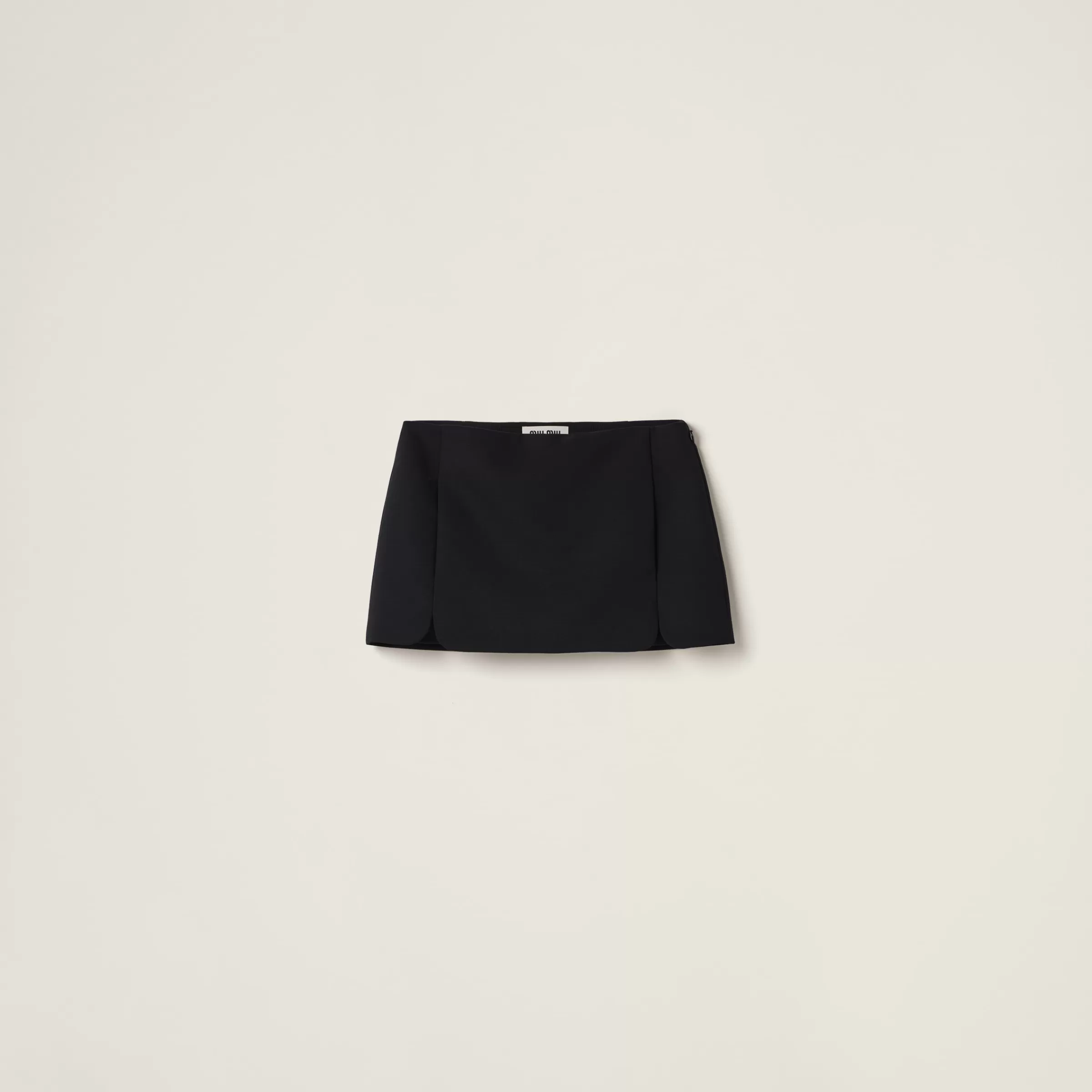 Grain de poudre miniskirt>Miu Miu Shop
