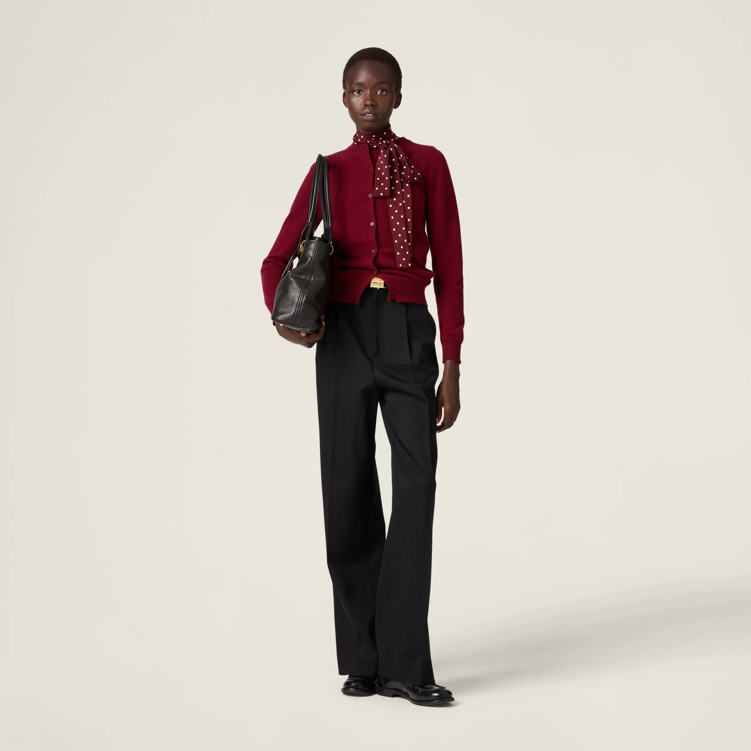 Grain de poudre pants>Miu Miu Shop