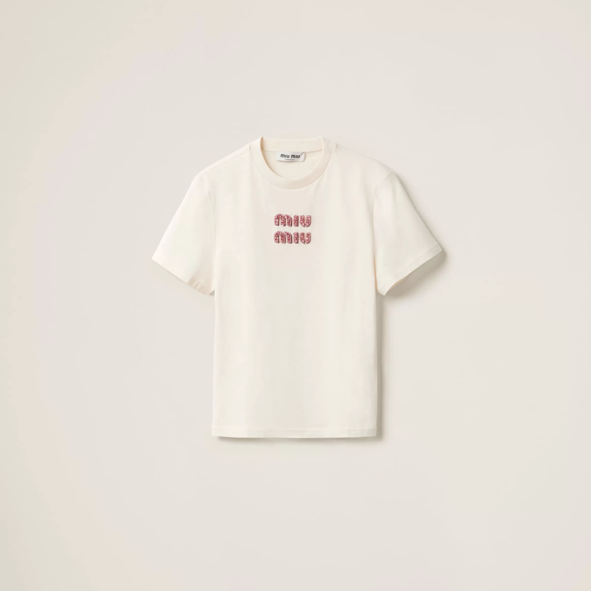 Jersey T-shirt>Miu Miu Shop