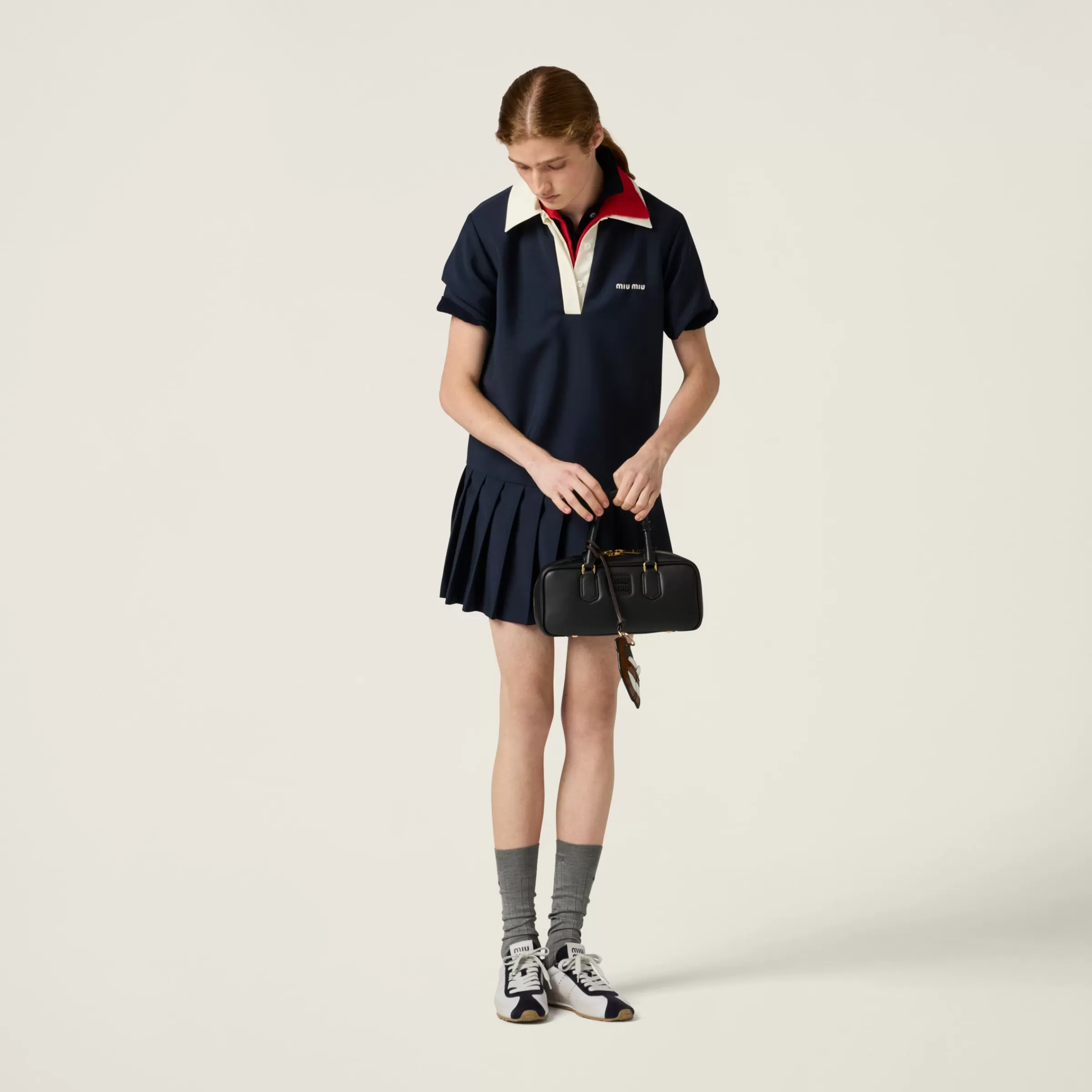 Kid mohair mini-dress>Miu Miu Flash Sale