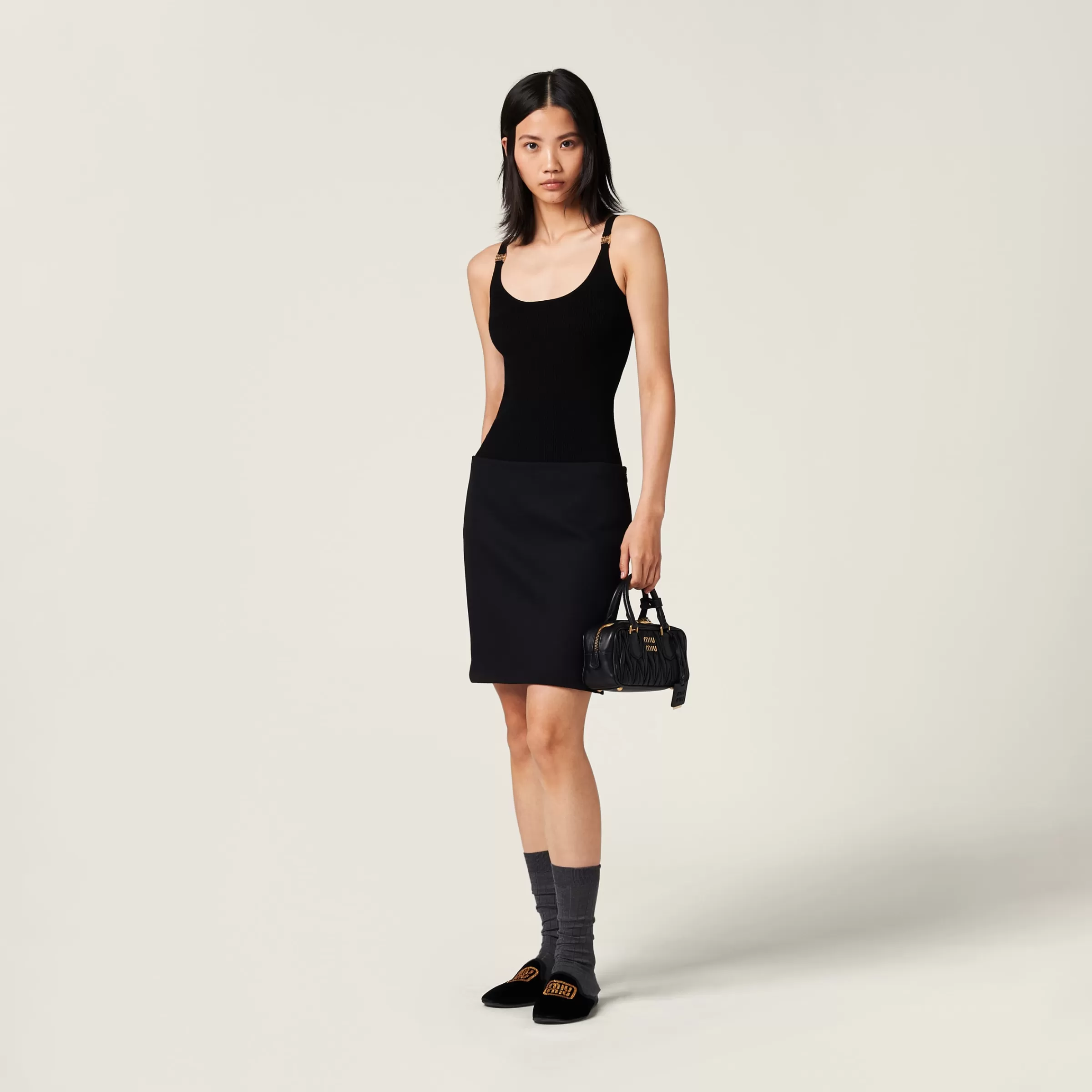 Knit tank top>Miu Miu Best Sale