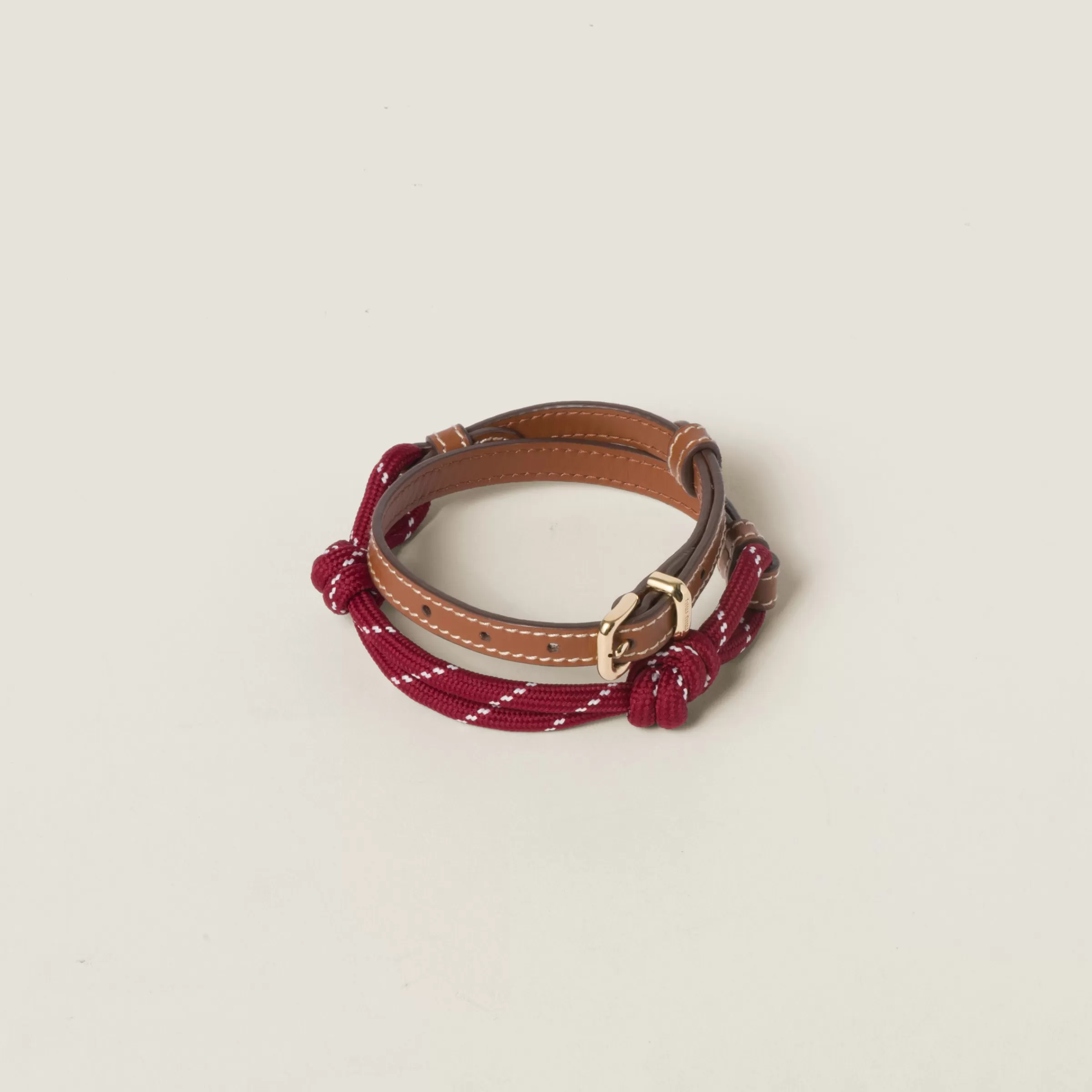 Leather anklet>Miu Miu Hot