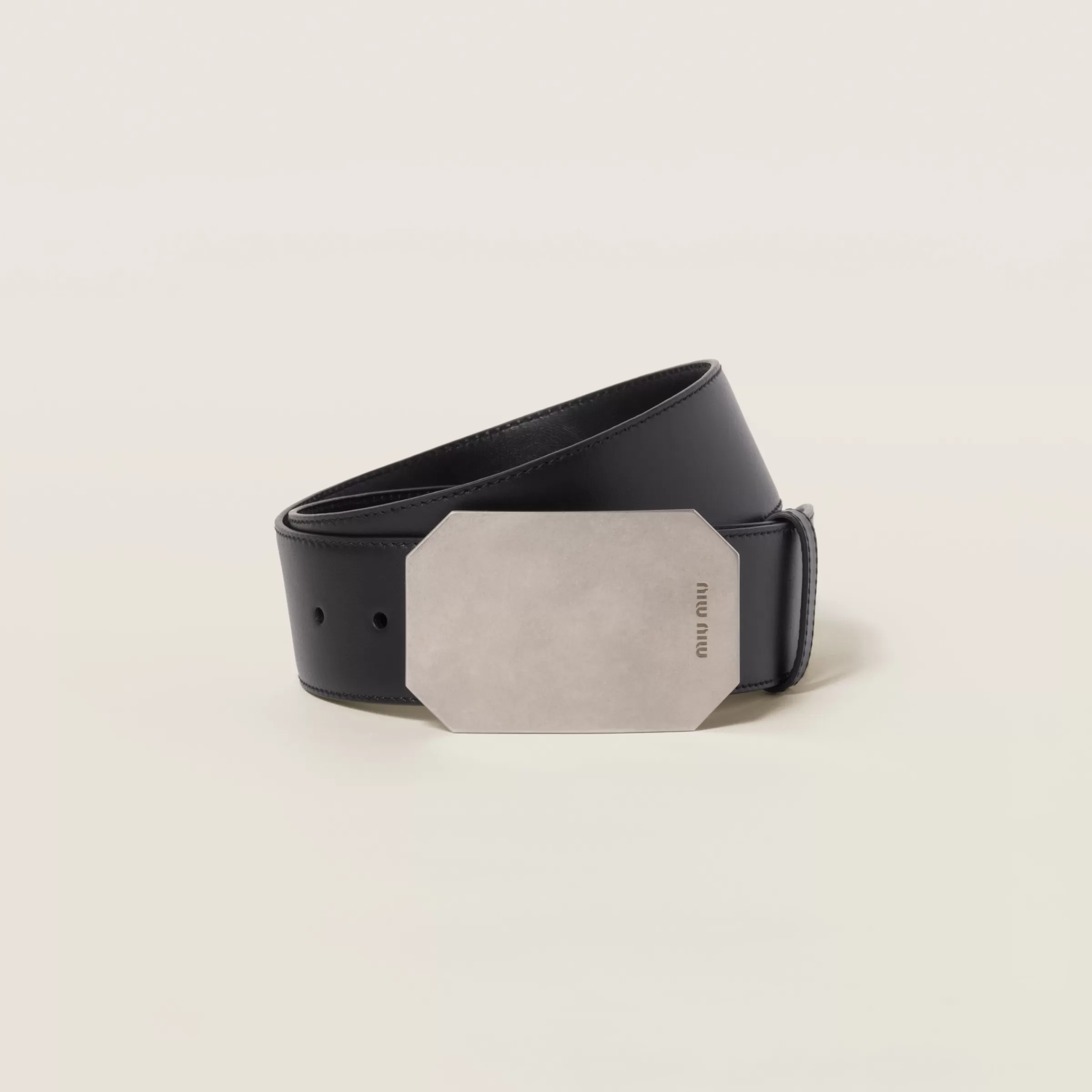 Leather belt>Miu Miu Discount