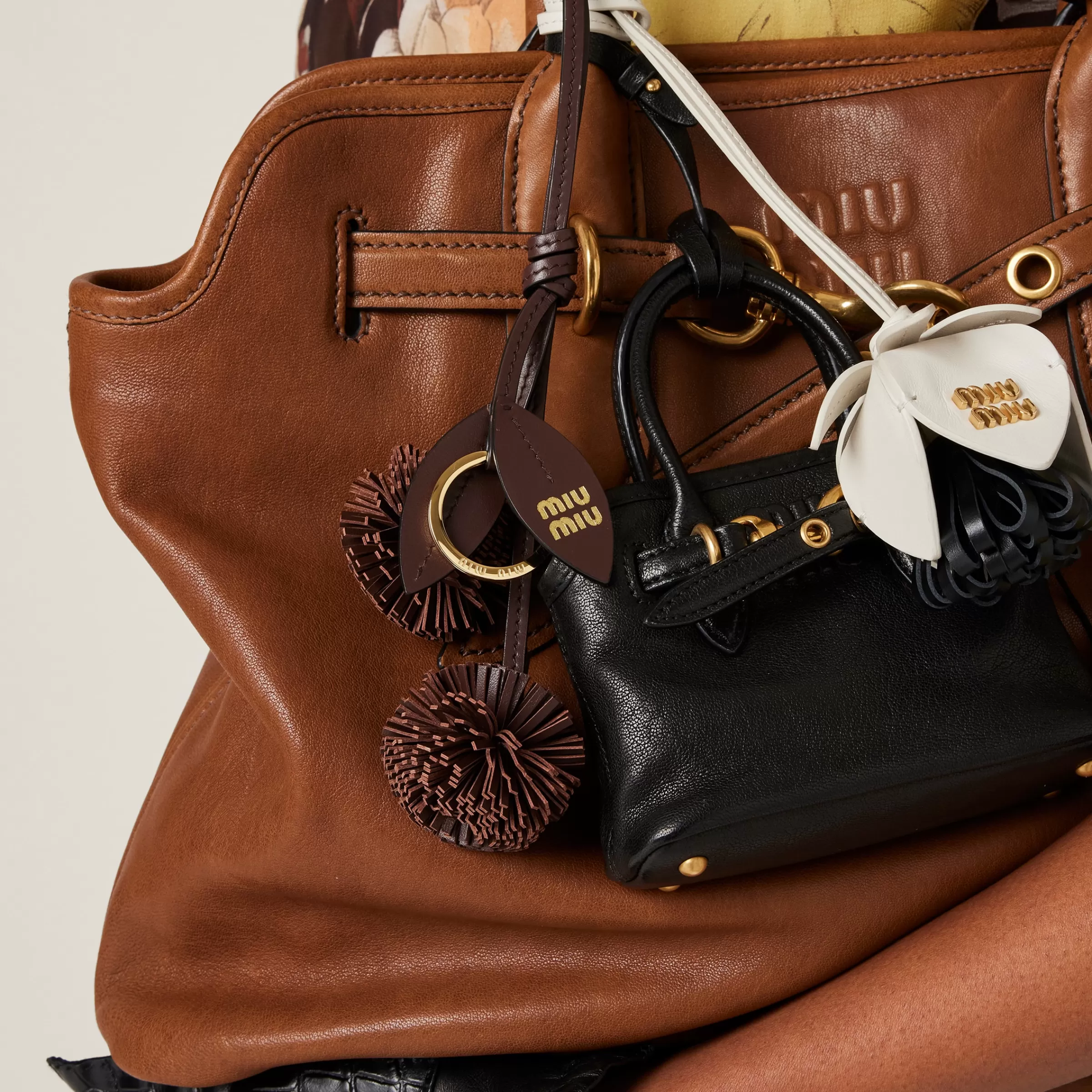 Leather Trick>Miu Miu New