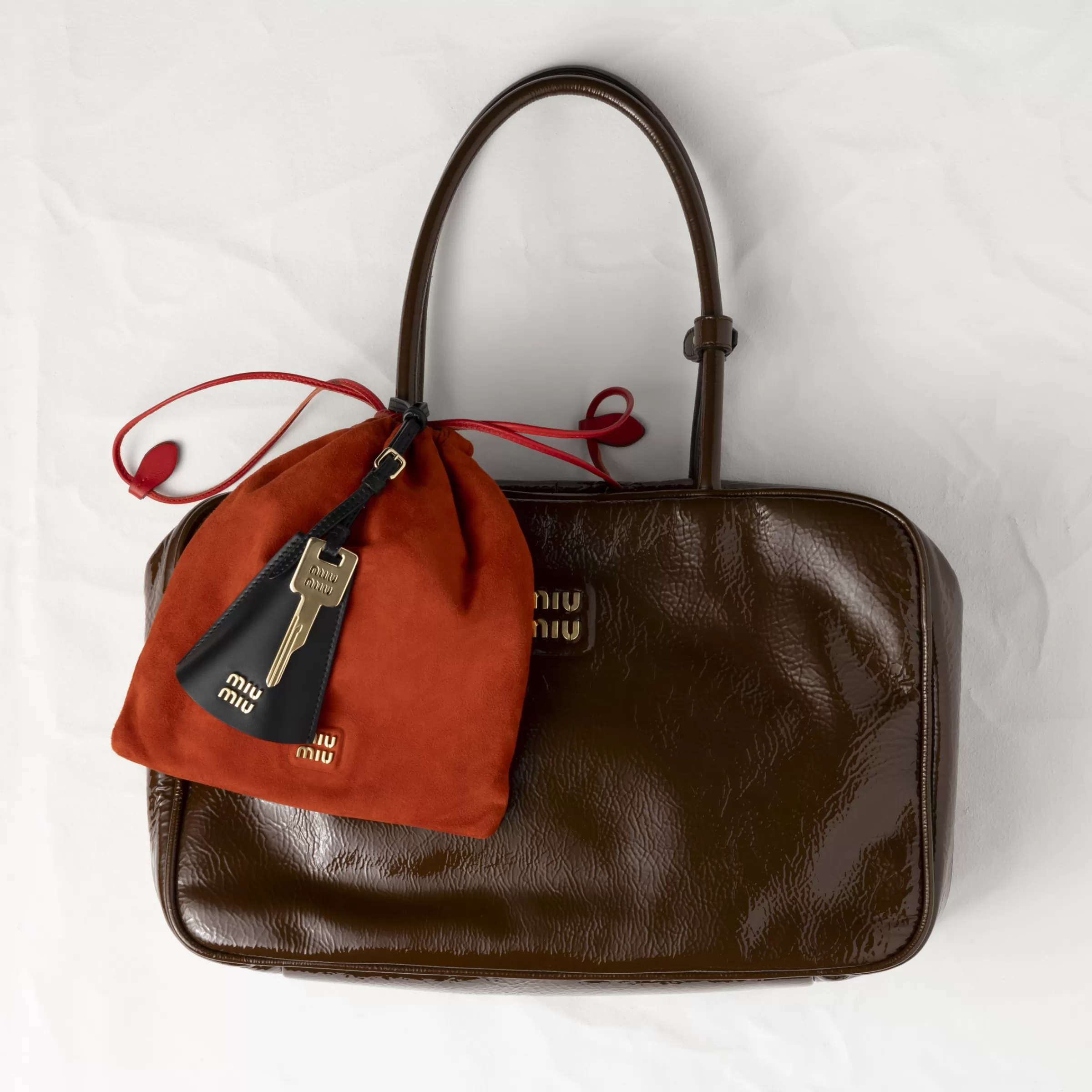 Leather trick>Miu Miu Sale
