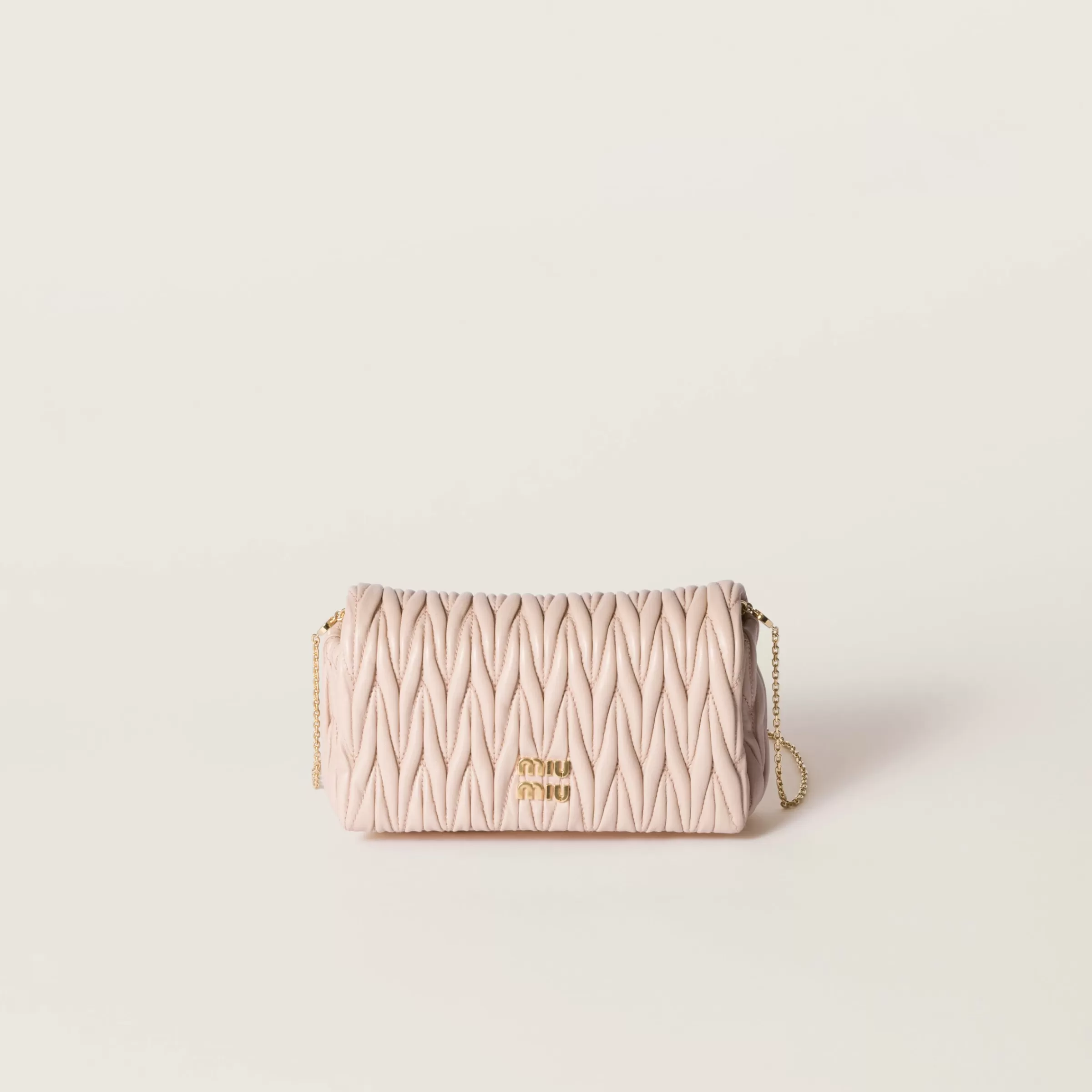Matelassé nappa leather mini-bag>Miu Miu Cheap