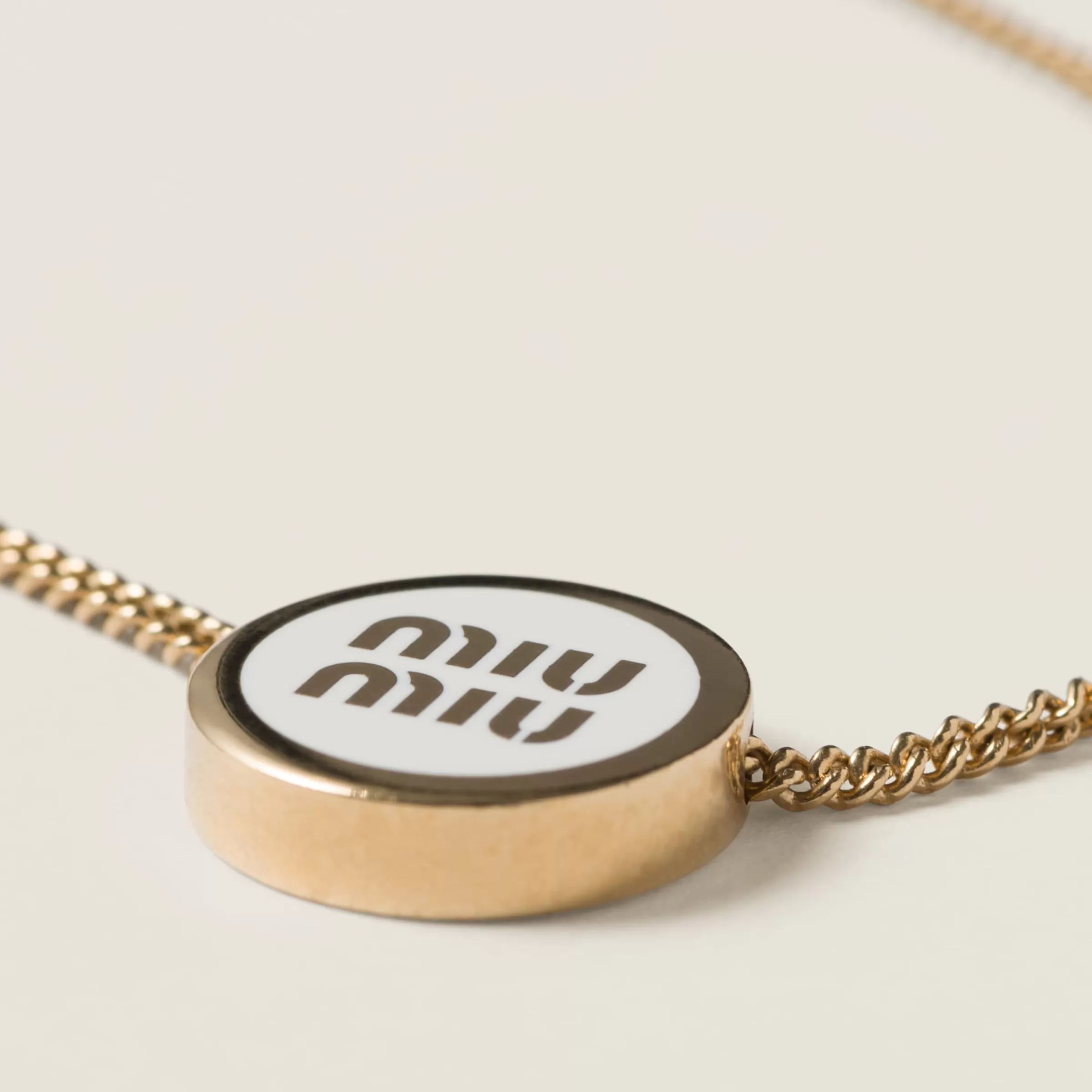 Metal necklace>Miu Miu Outlet