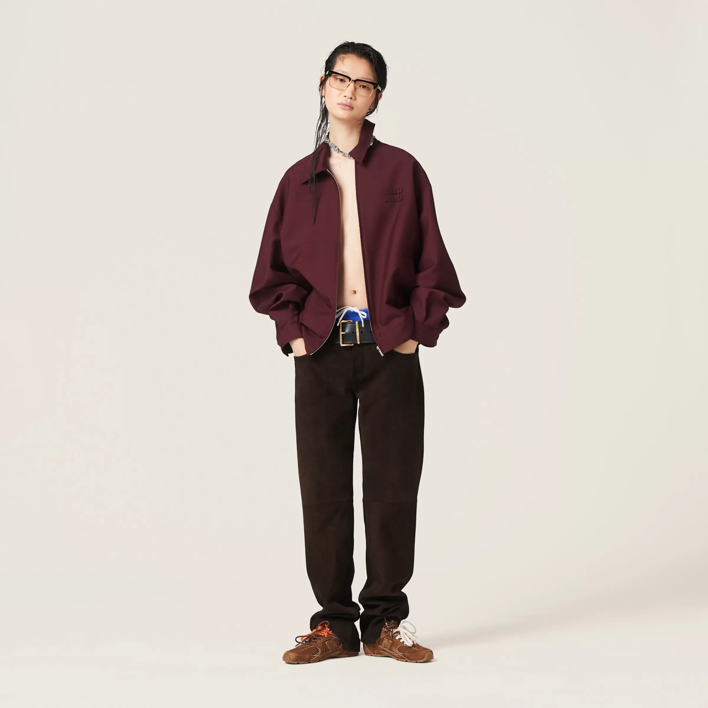 Mohair blouson jacket>Miu Miu Hot