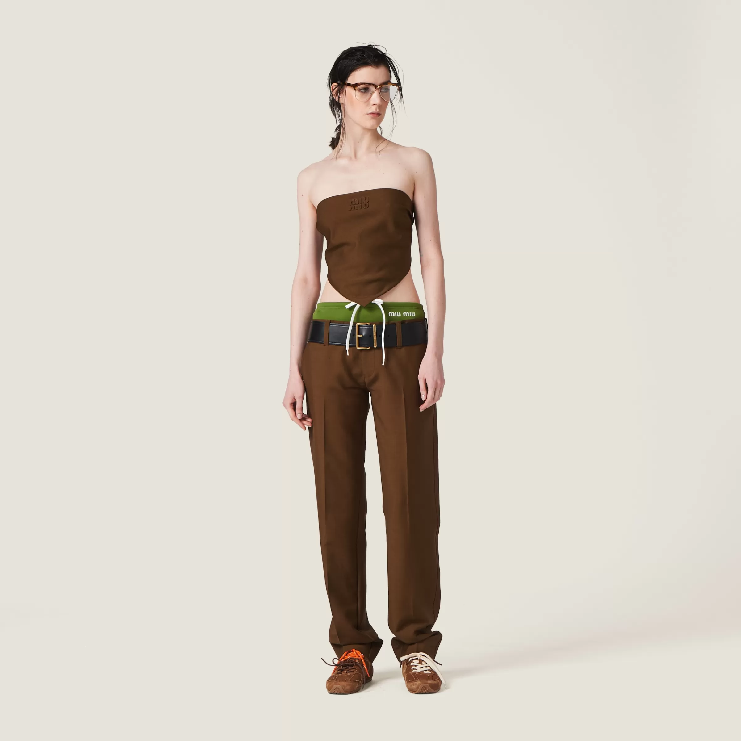 Mohair pants>Miu Miu Outlet
