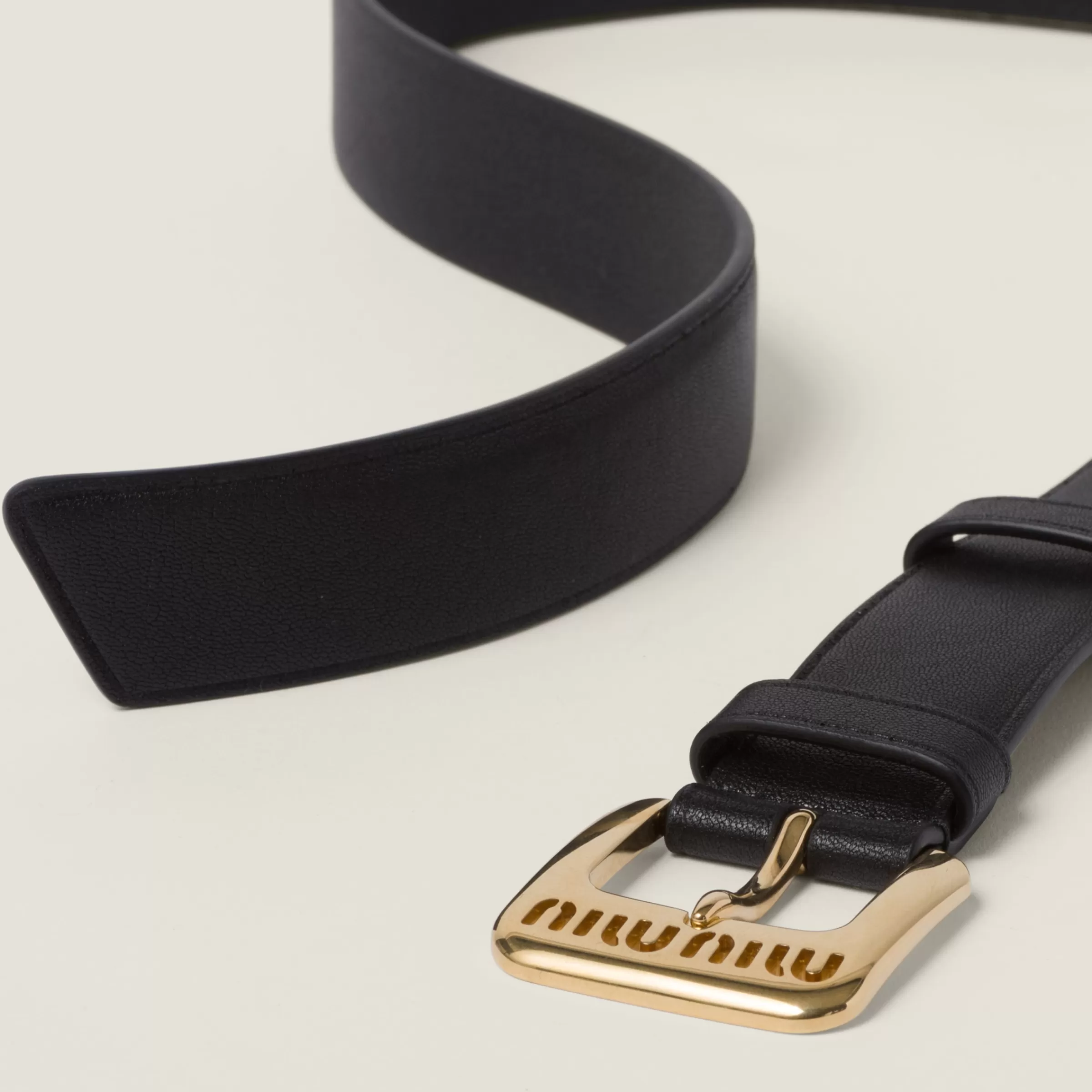 Nappa leather belt>Miu Miu Hot
