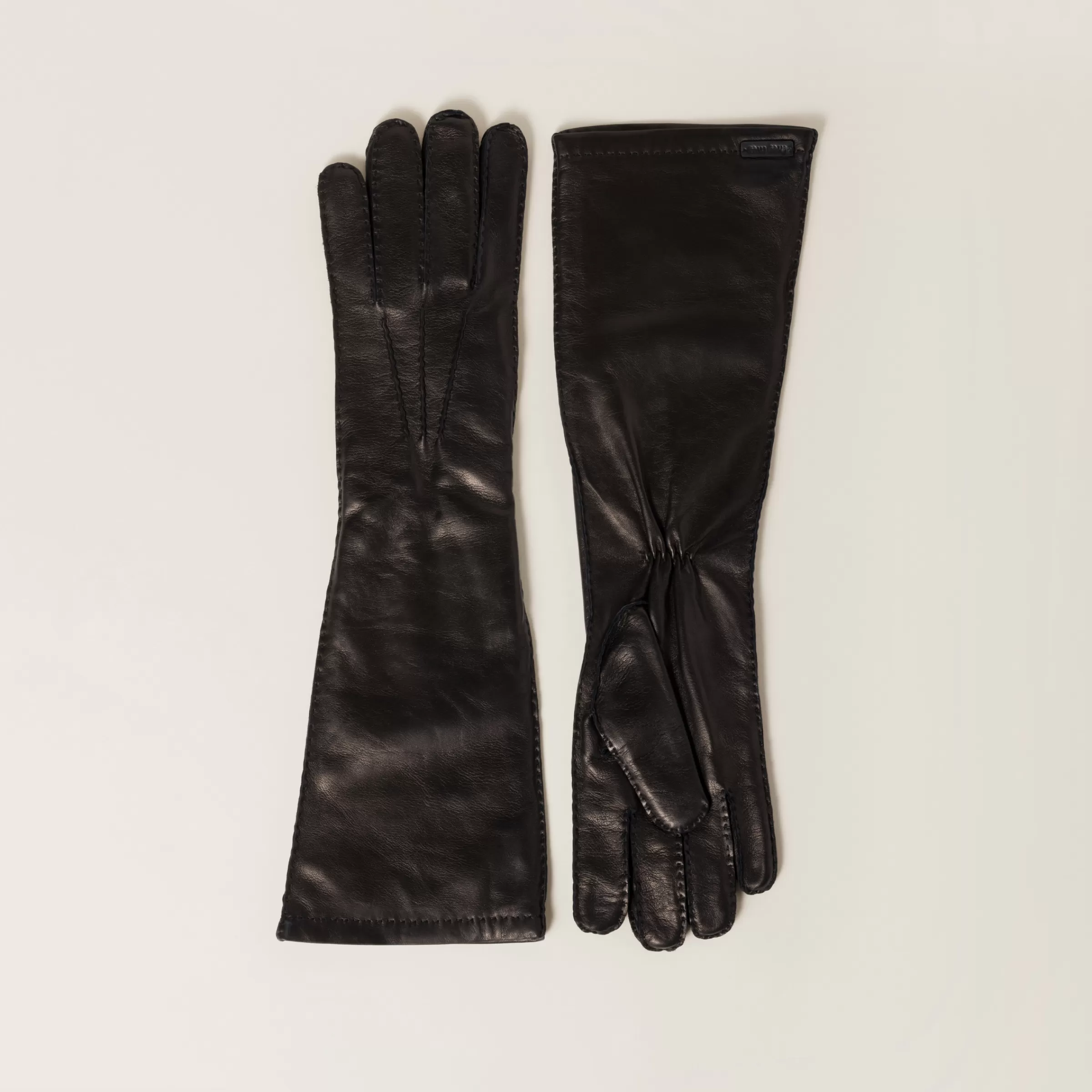 Nappa leather gloves>Miu Miu Fashion