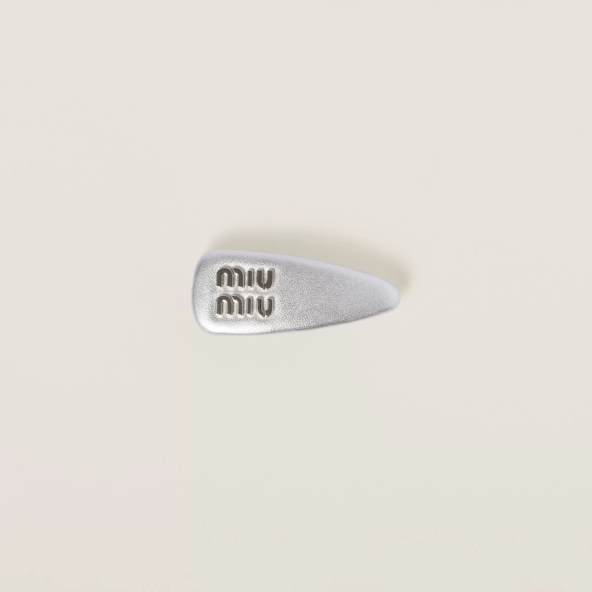Nappa leather hair clip>Miu Miu Clearance