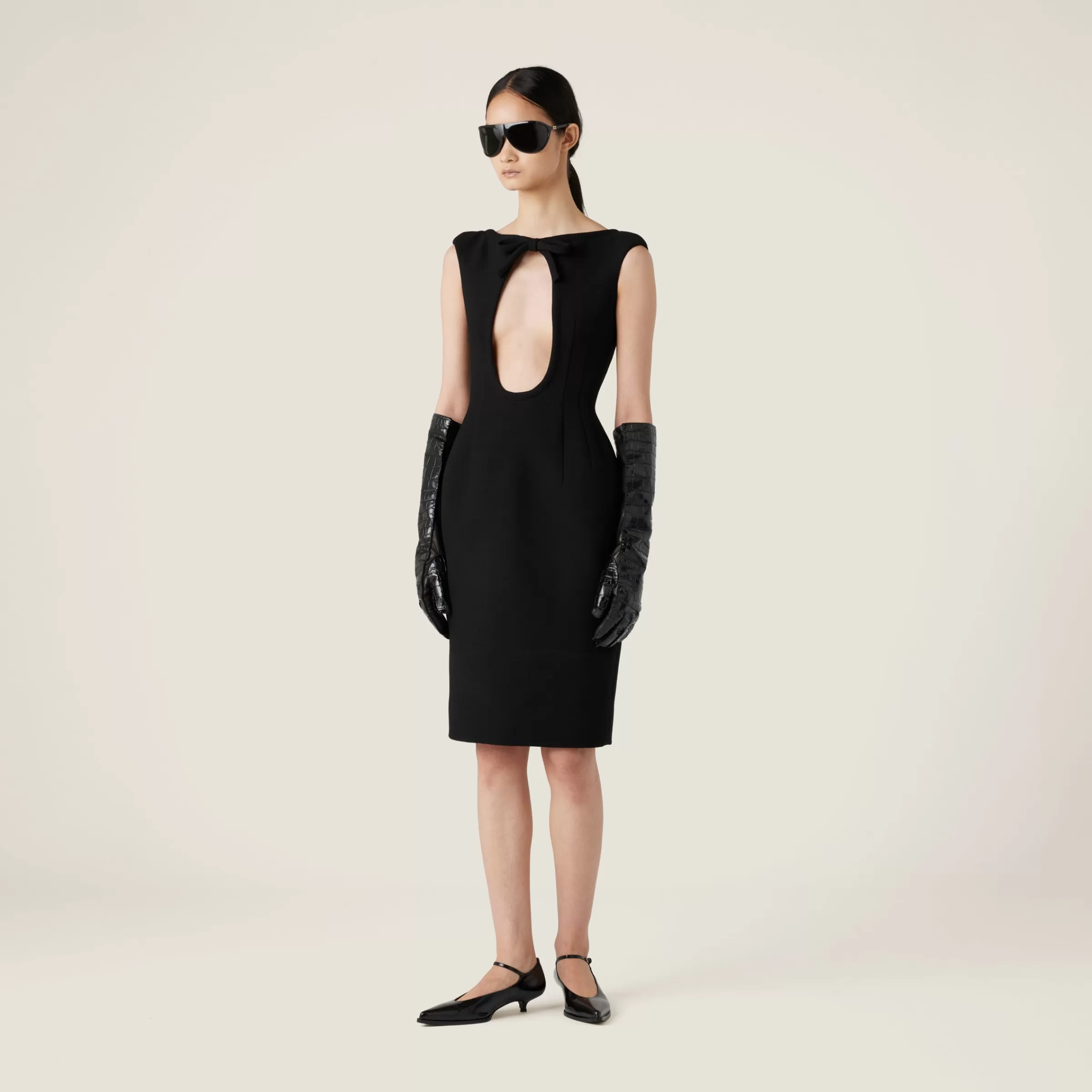 Natté dress>Miu Miu Flash Sale