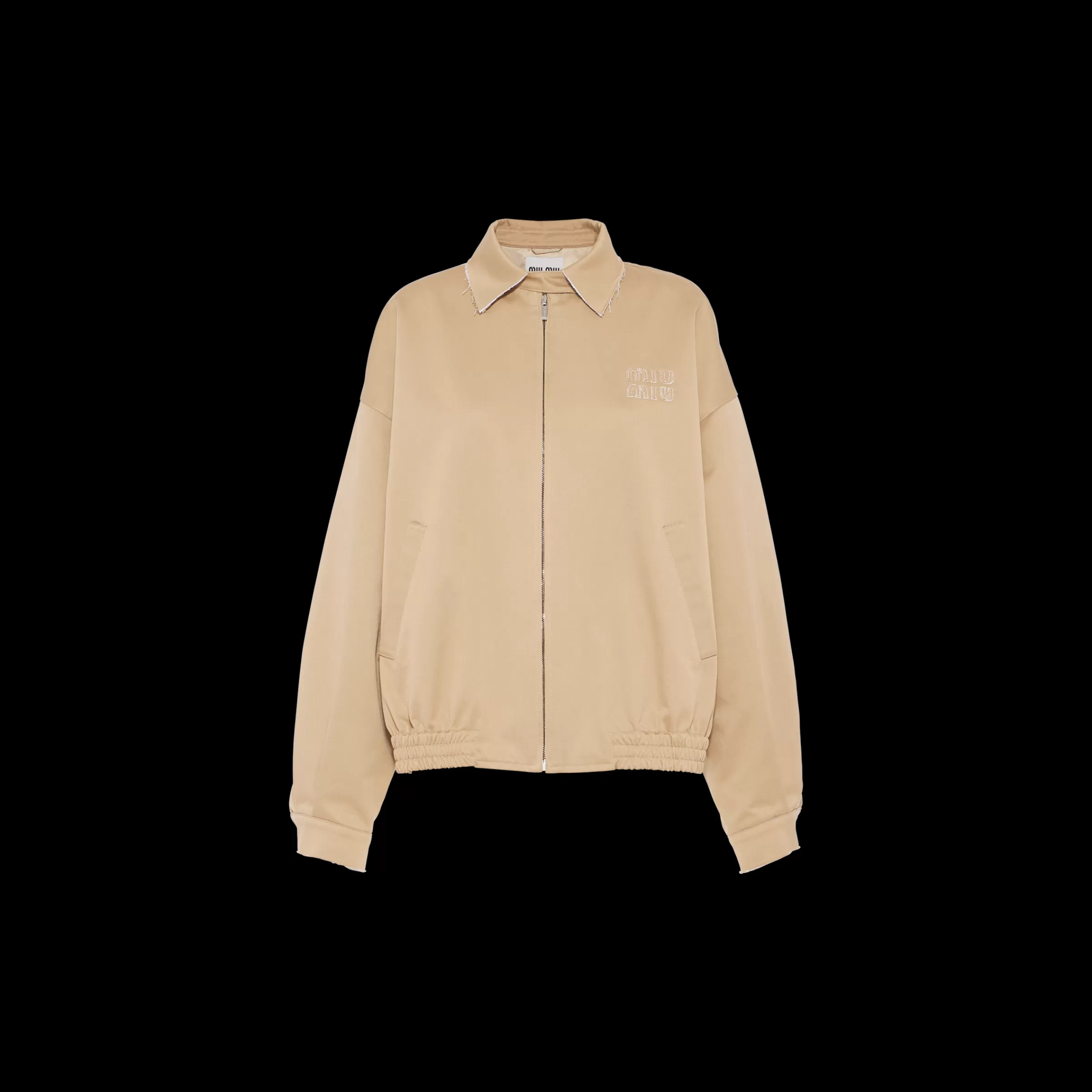 Oversized chino blouson jacket>Miu Miu Cheap