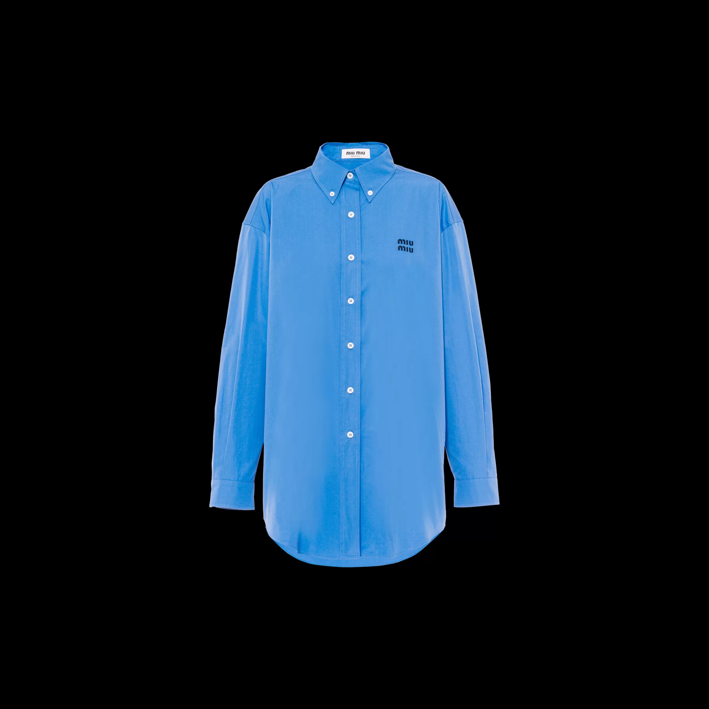 Oversized poplin shirt>Miu Miu New