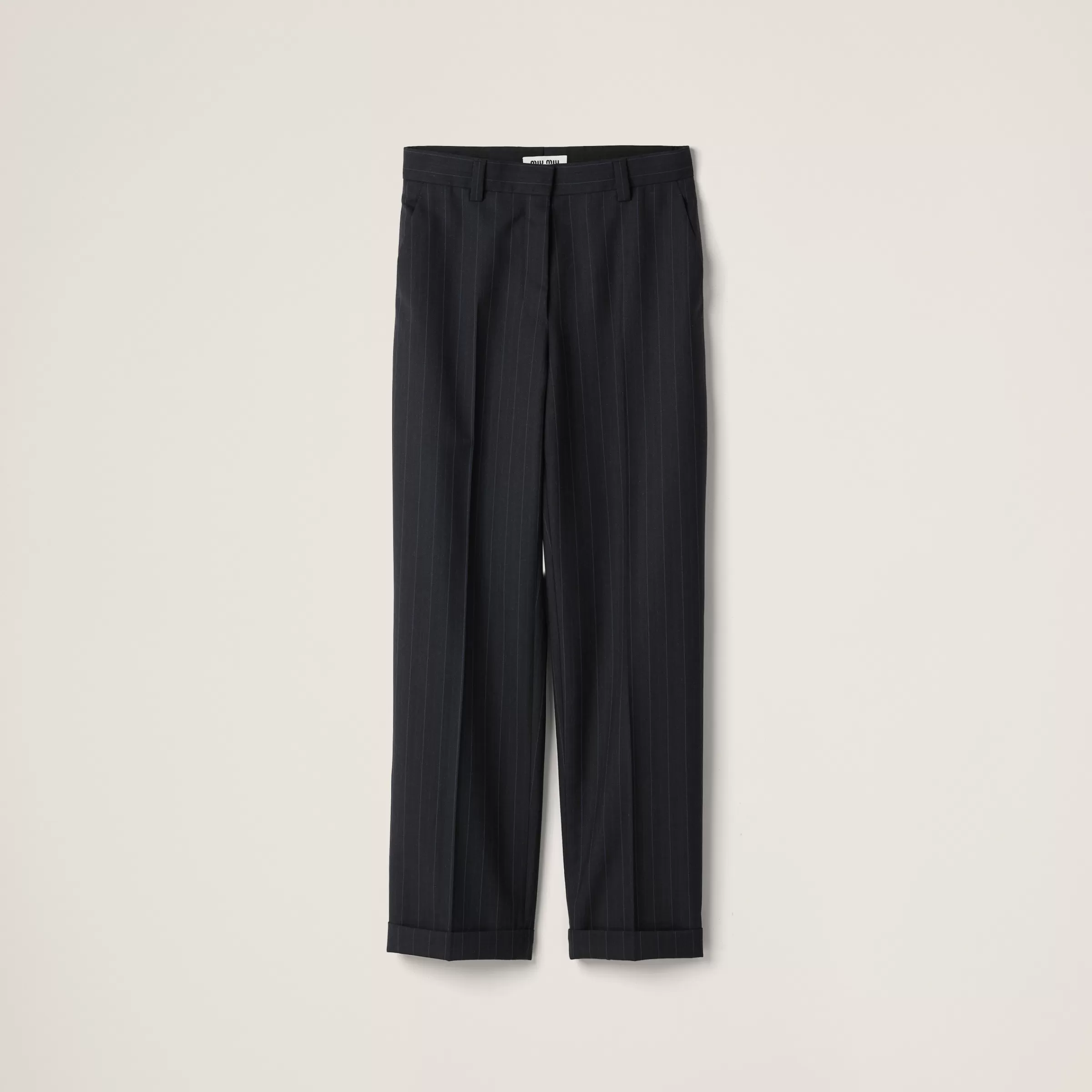 Pinstriped pants>Miu Miu Best