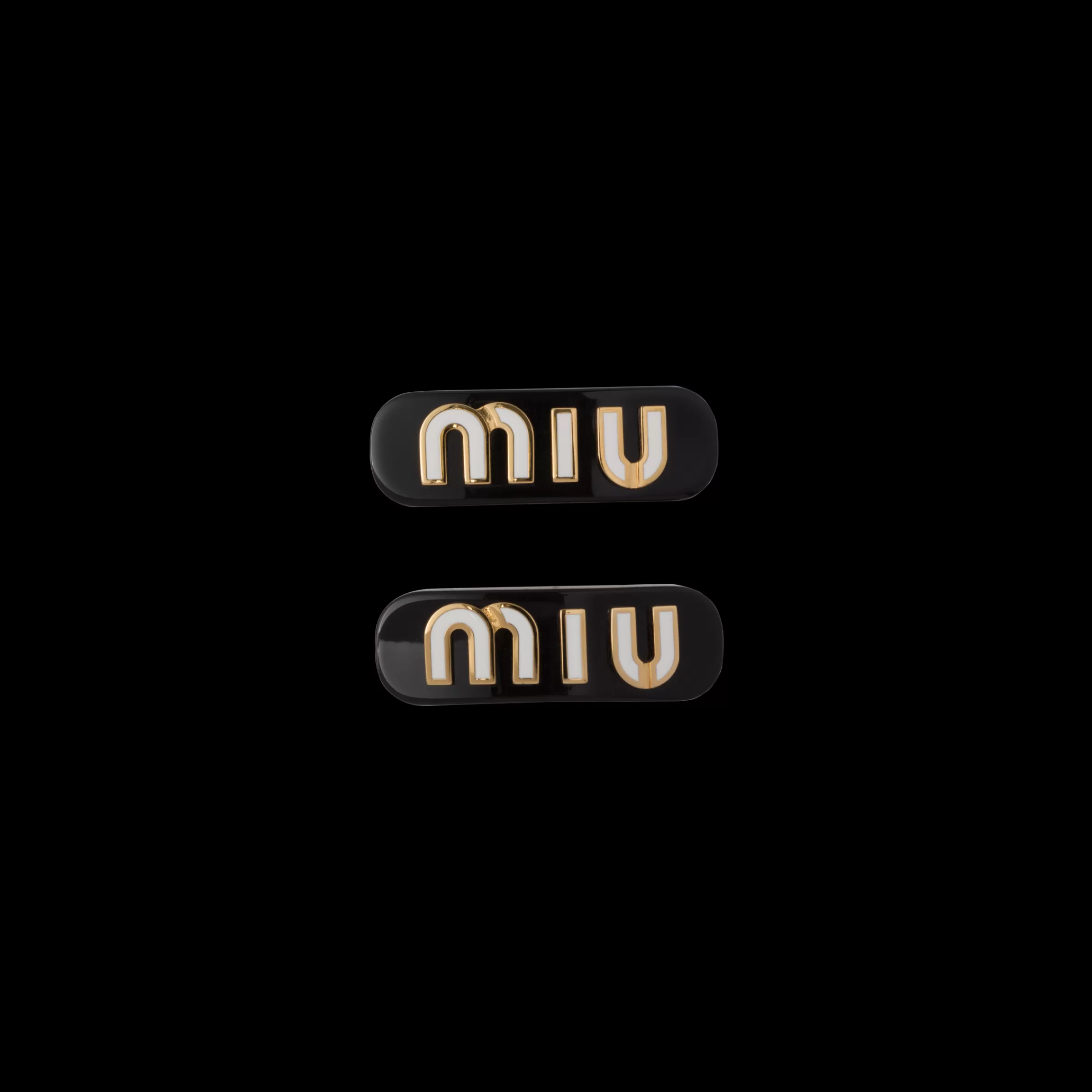 Plexiglas and metal hair clips>Miu Miu Sale