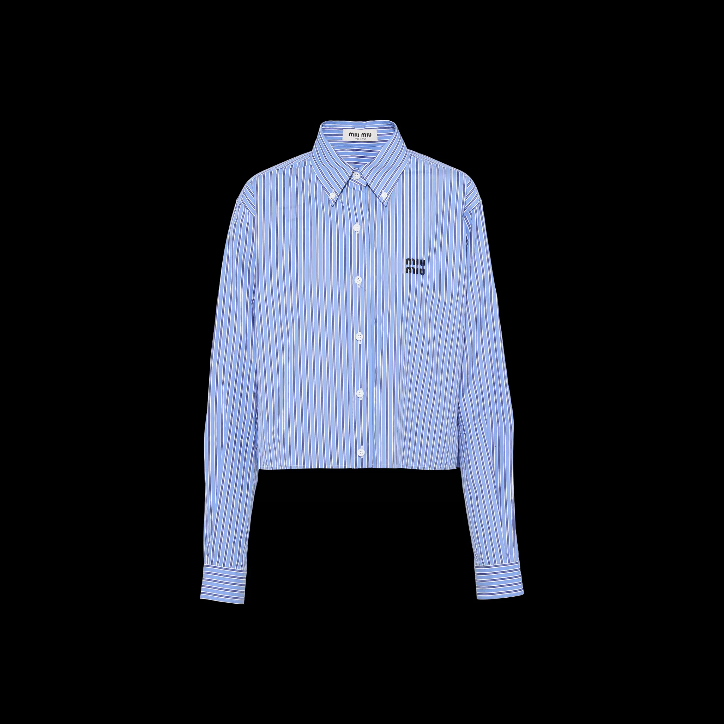 Poplin shirt>Miu Miu Cheap