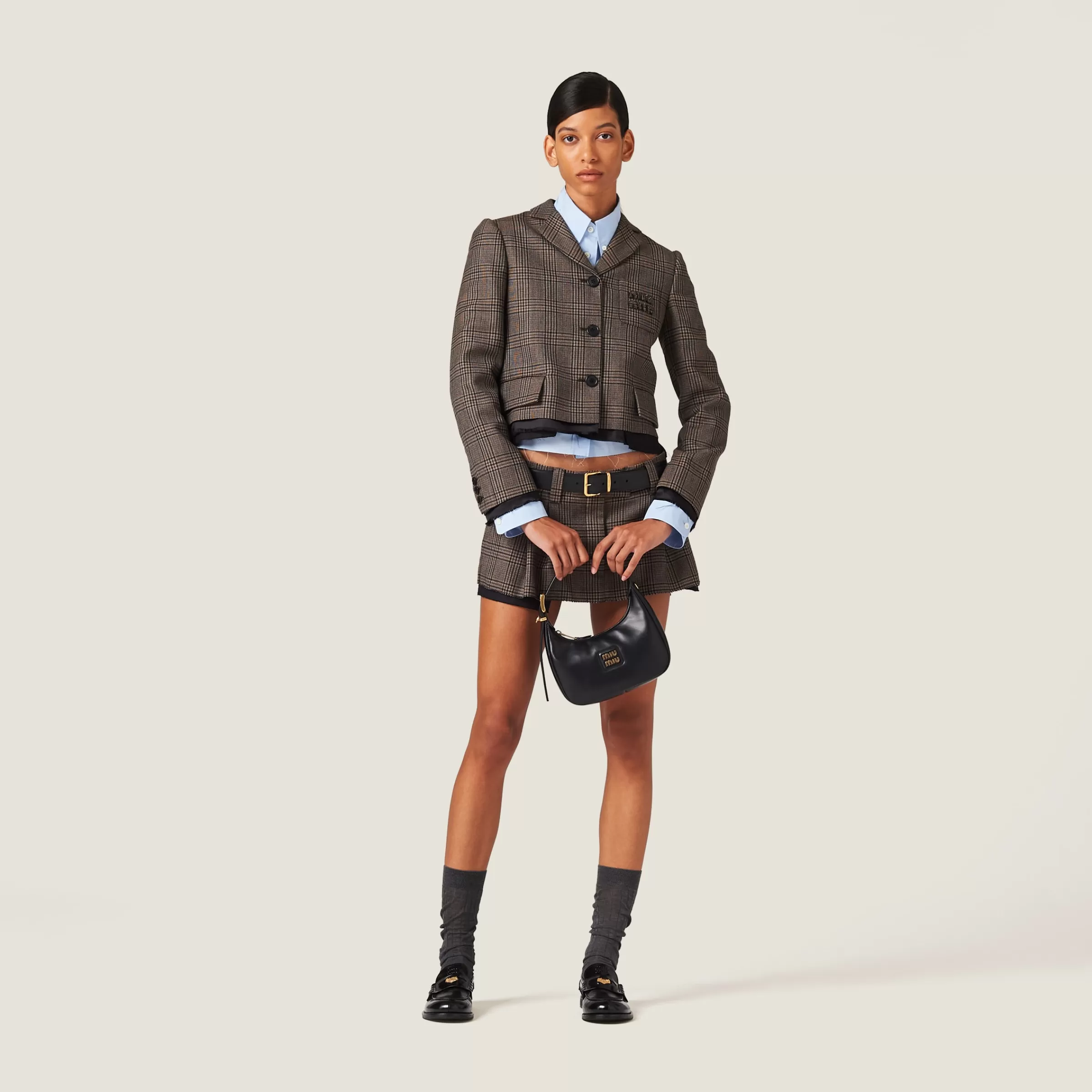 Poplin shirt>Miu Miu Online