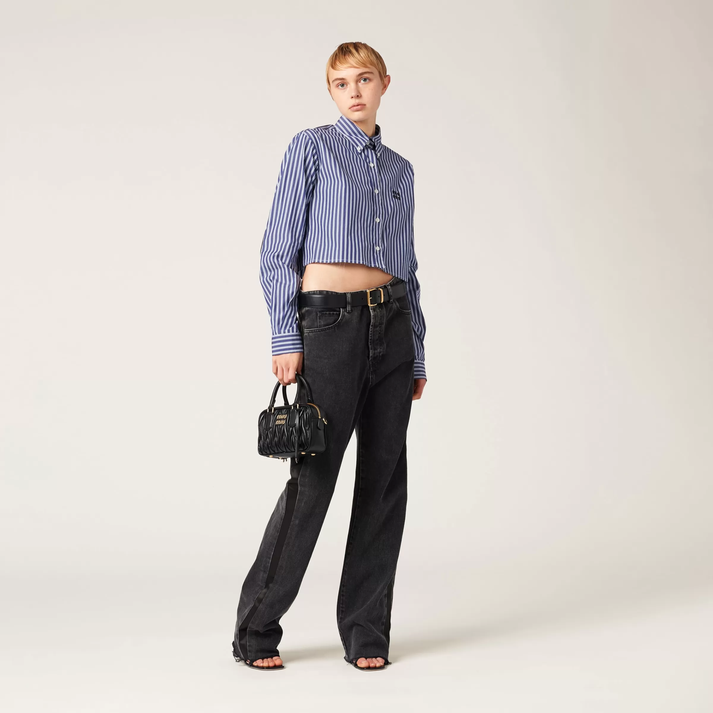 Poplin shirt>Miu Miu Cheap