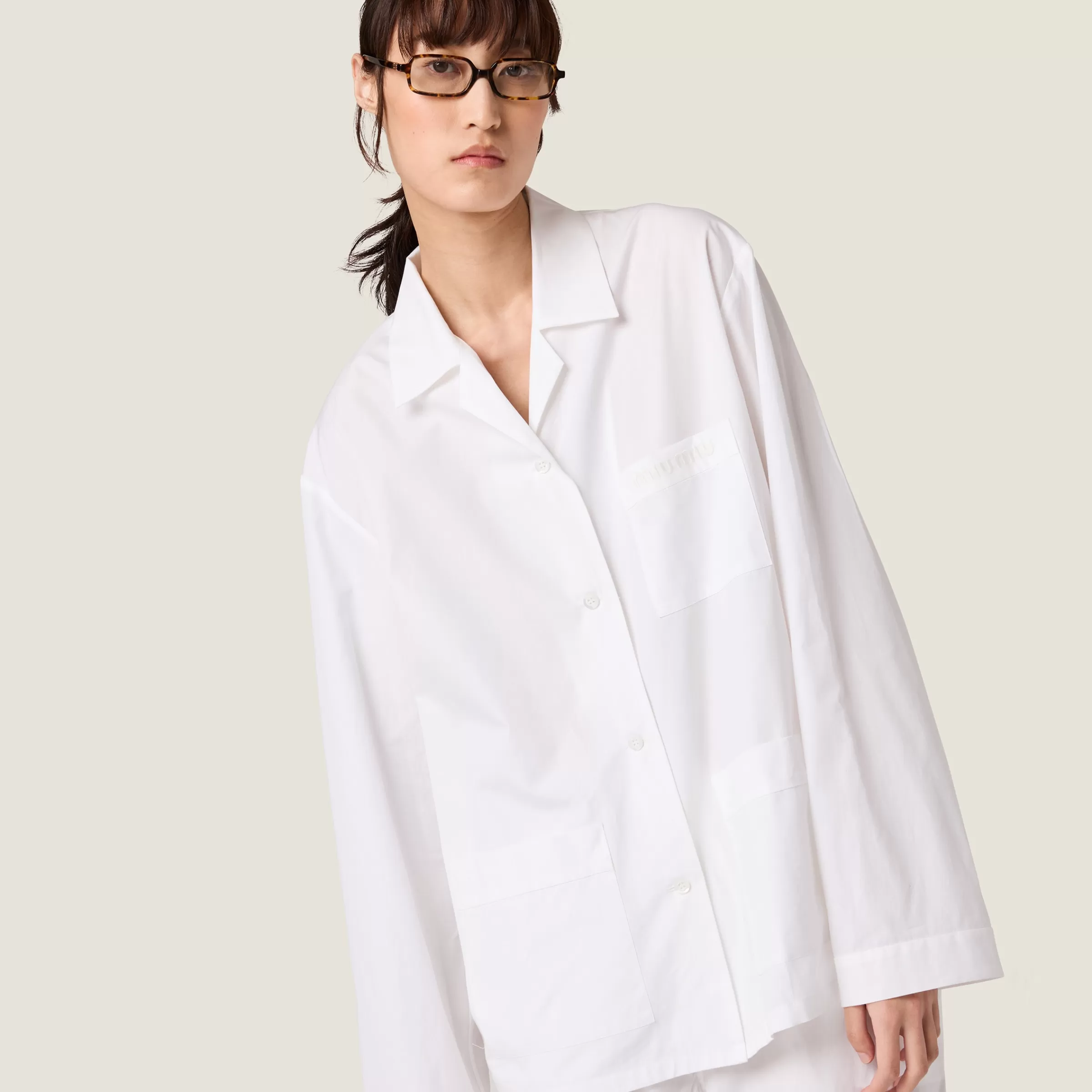 Poplin shirt>Miu Miu Best