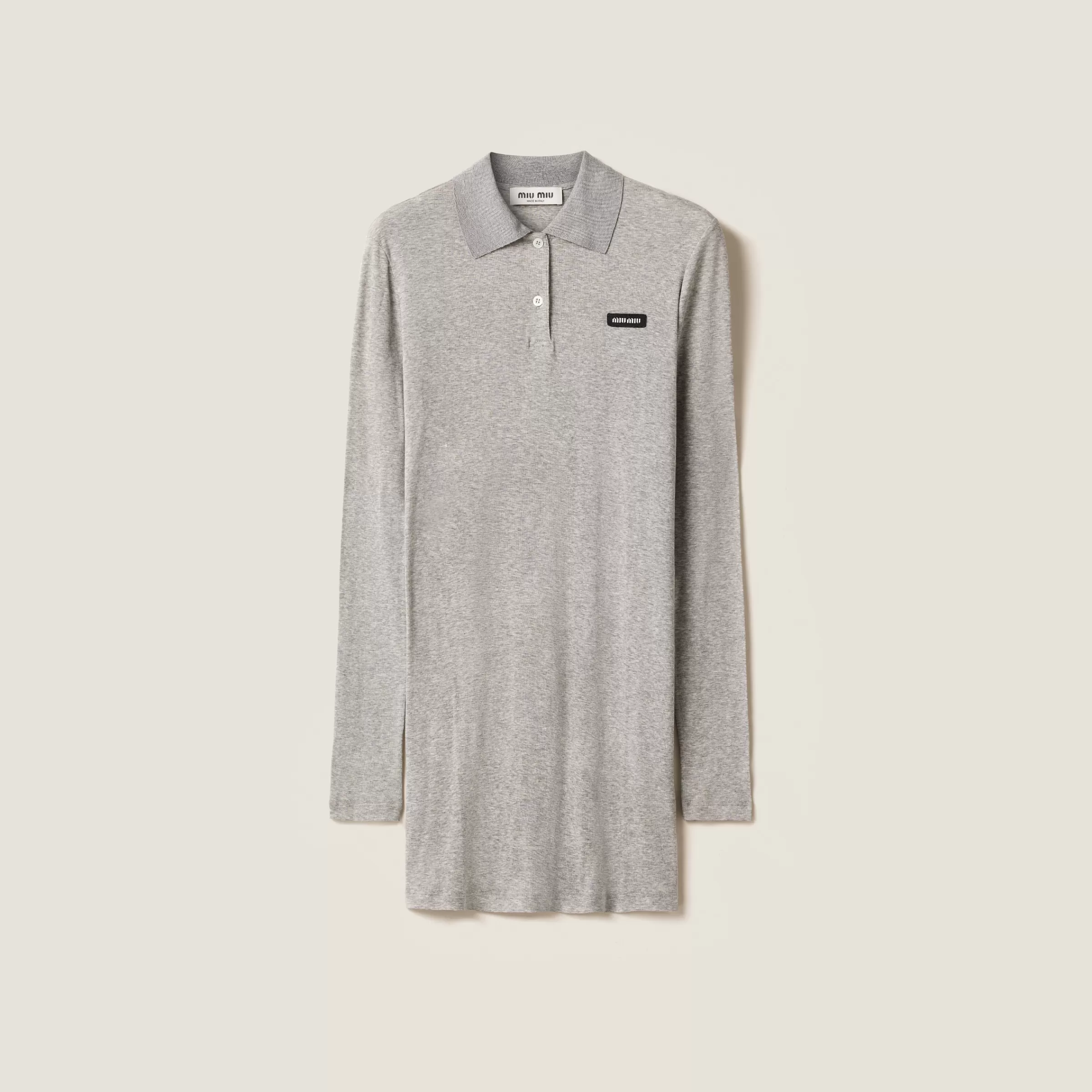Ribbed jersey mini-dress>Miu Miu Hot