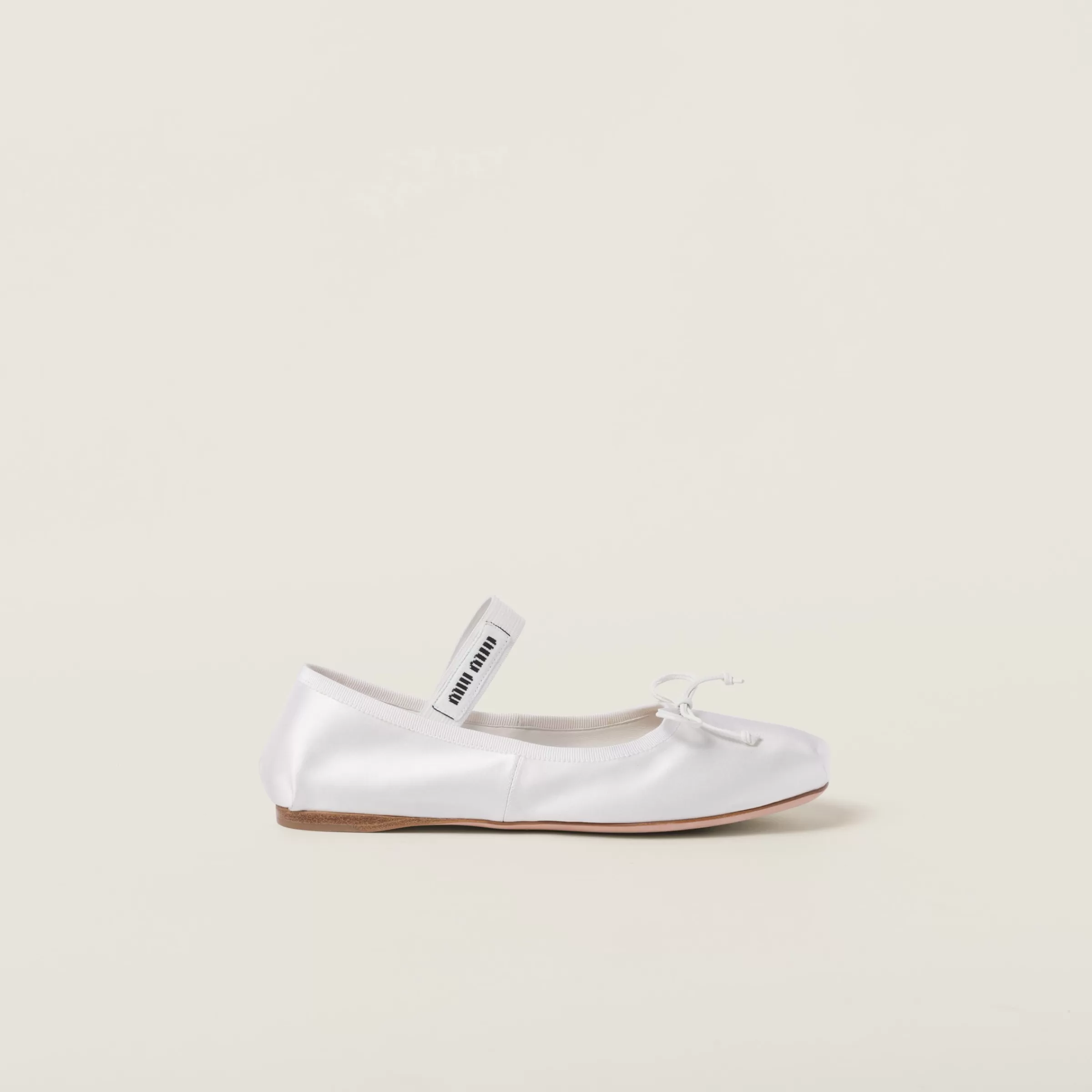 Satin ballerinas>Miu Miu Outlet