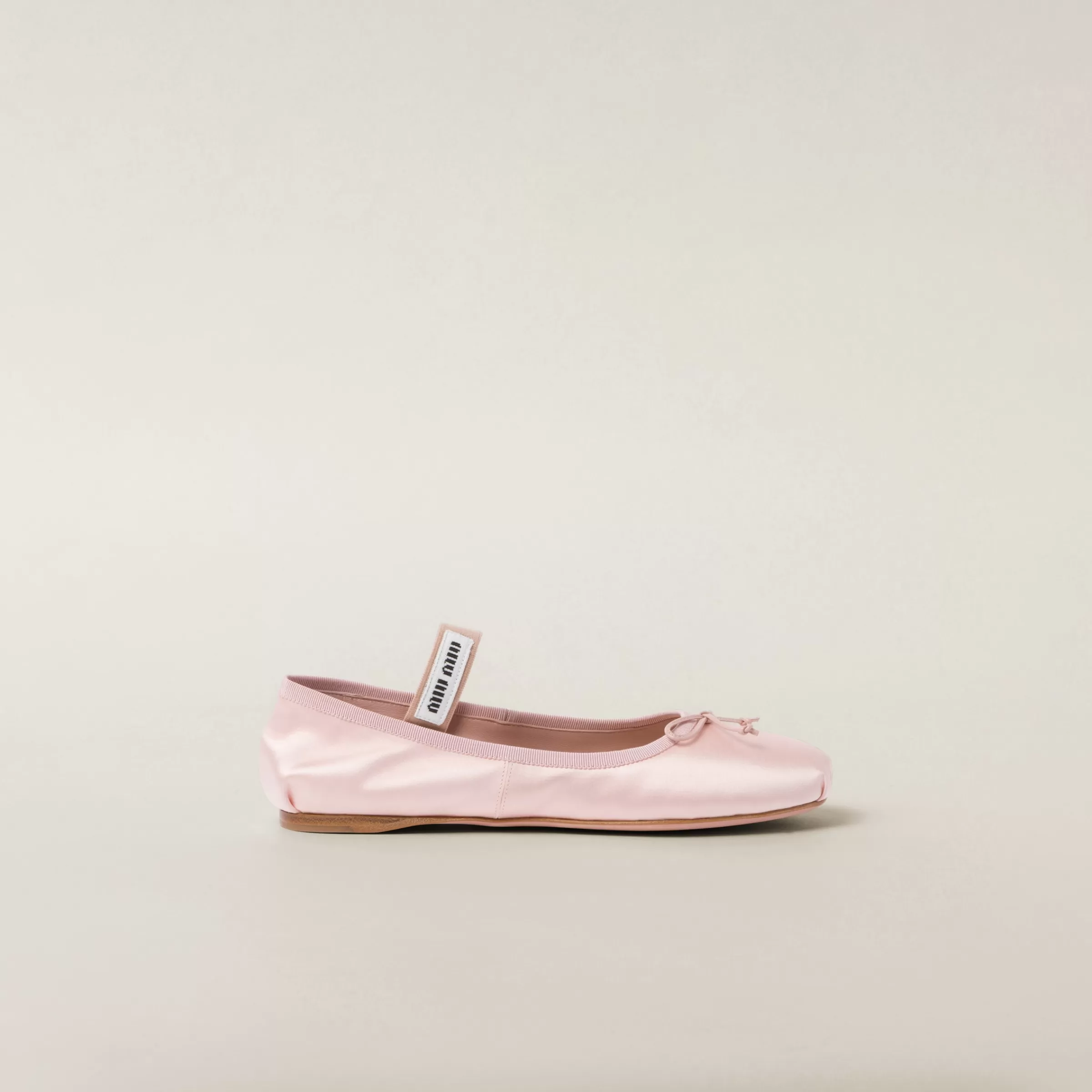 Satin ballerinas>Miu Miu Shop