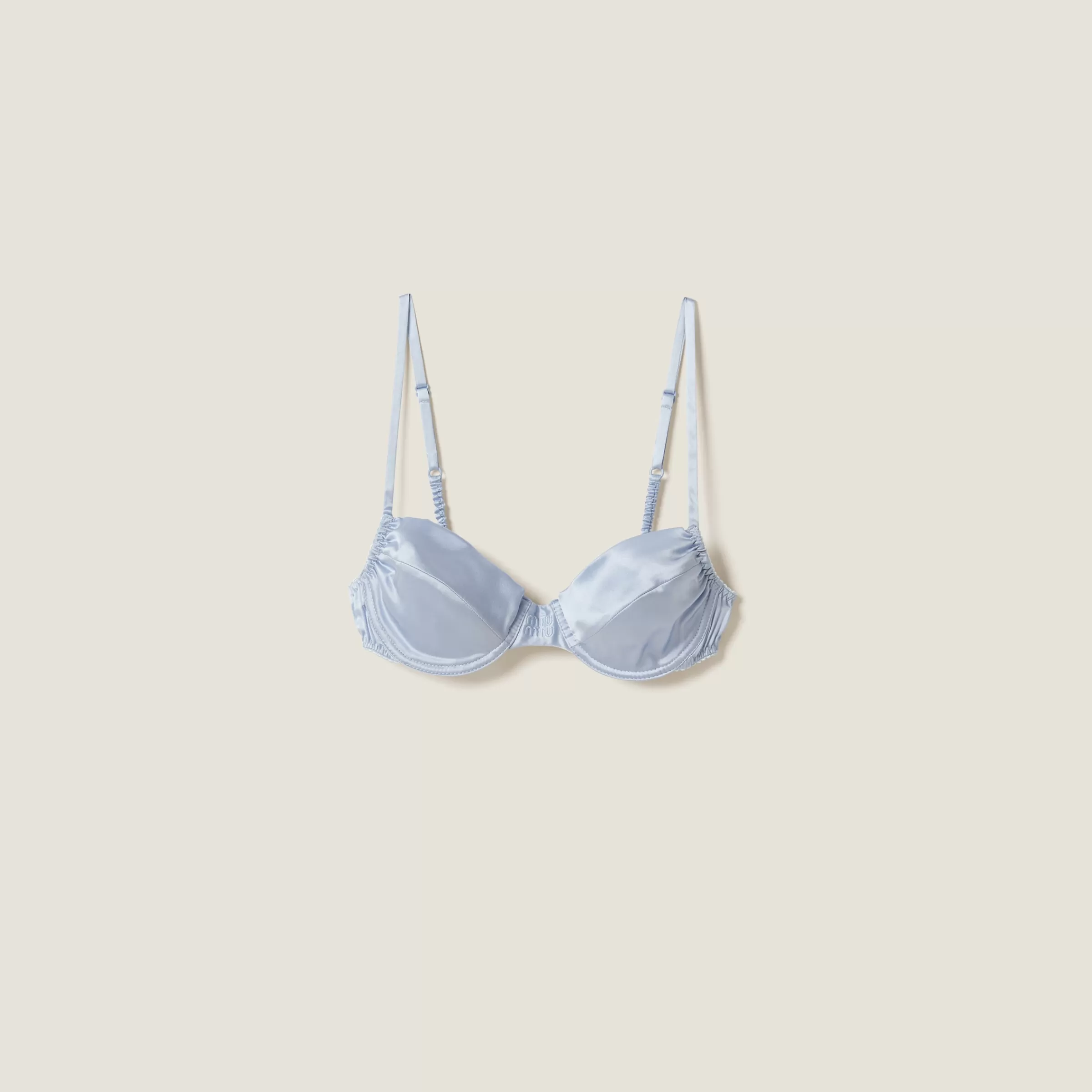 Satin bra>Miu Miu Best Sale
