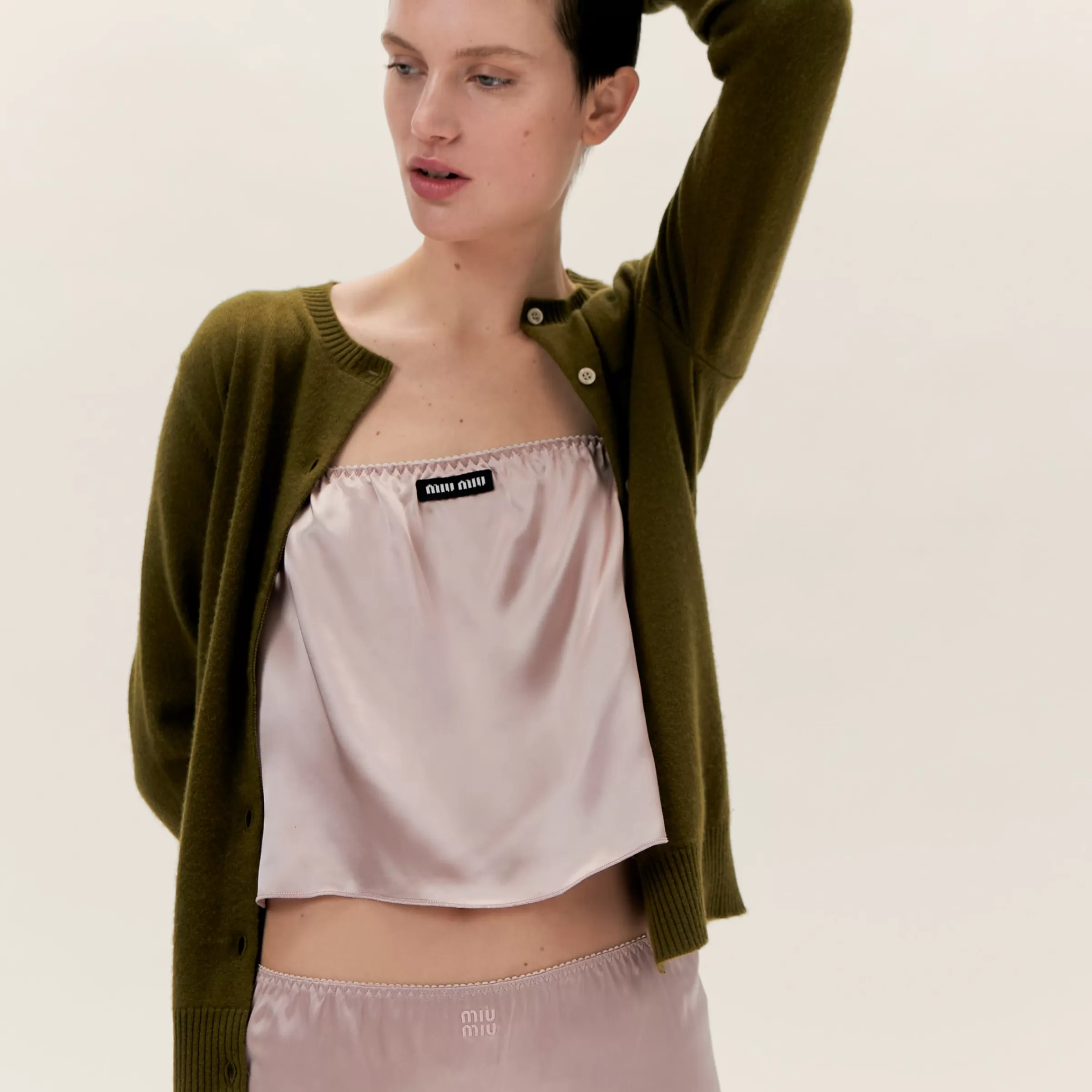 Satin top>Miu Miu Online