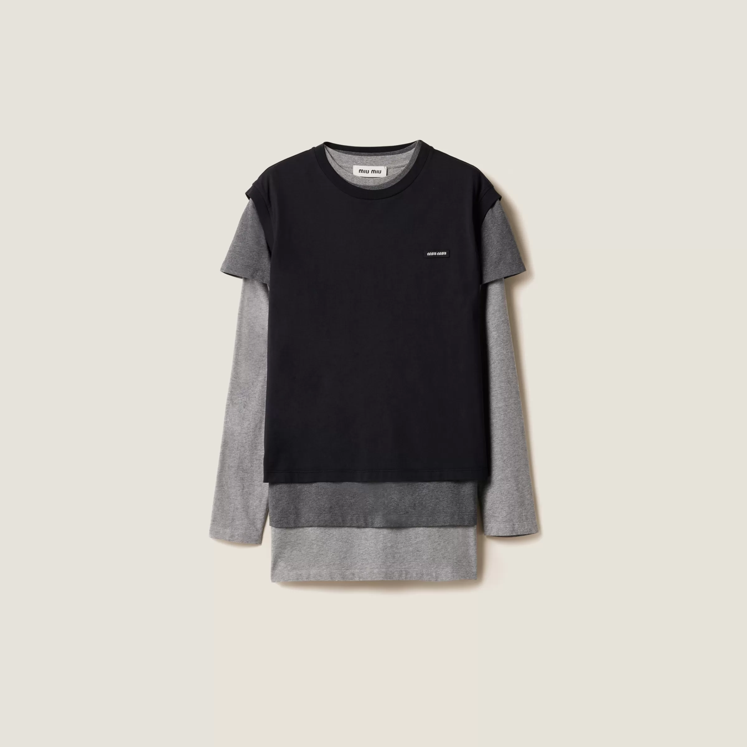 Set of 3 Jersey T-shirts>Miu Miu Clearance