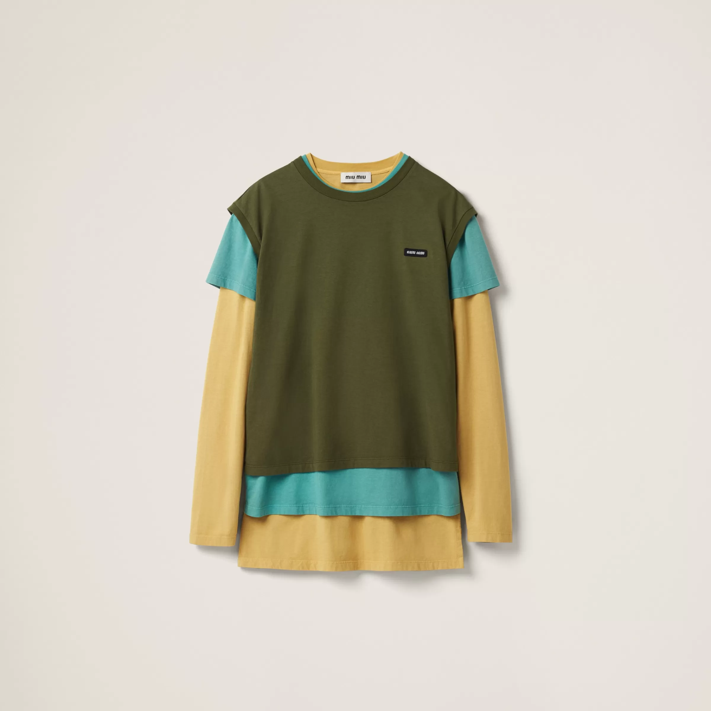 Set of 3 Jersey T-shirts>Miu Miu Discount