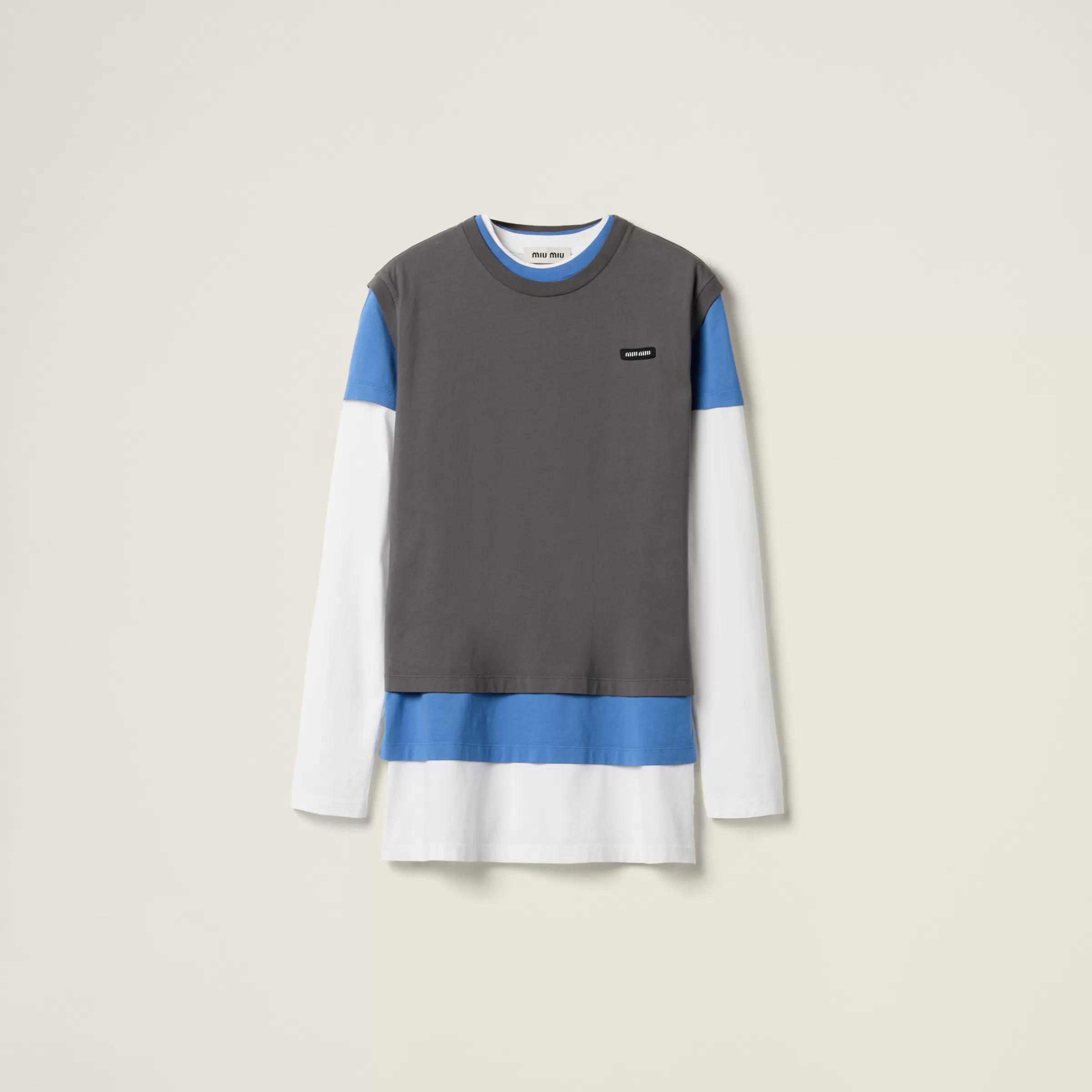Set of 3 Jersey T-shirts>Miu Miu New