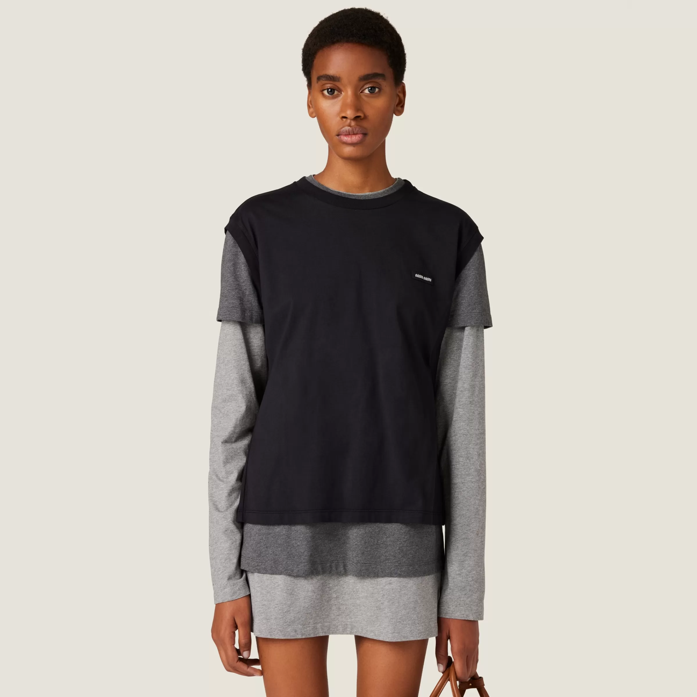 Set of 3 Jersey T-shirts>Miu Miu Clearance