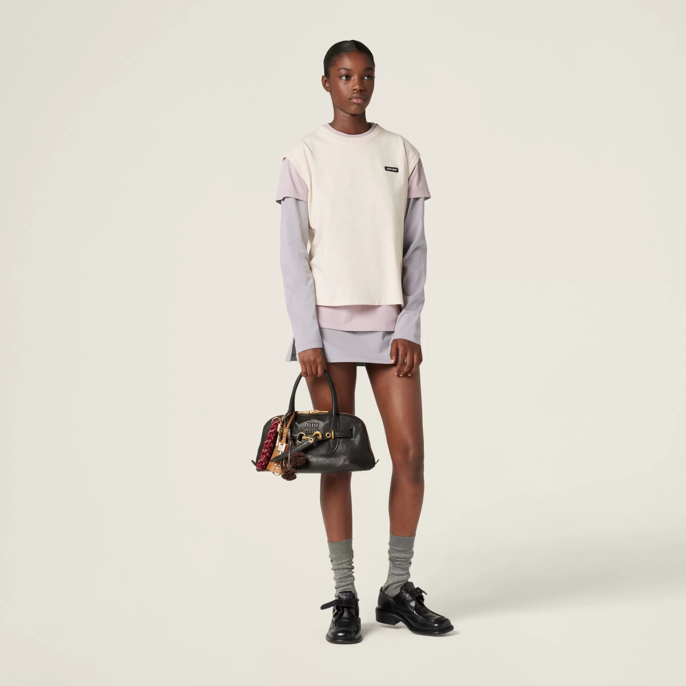 Set of 3 Jersey T-shirts>Miu Miu Online