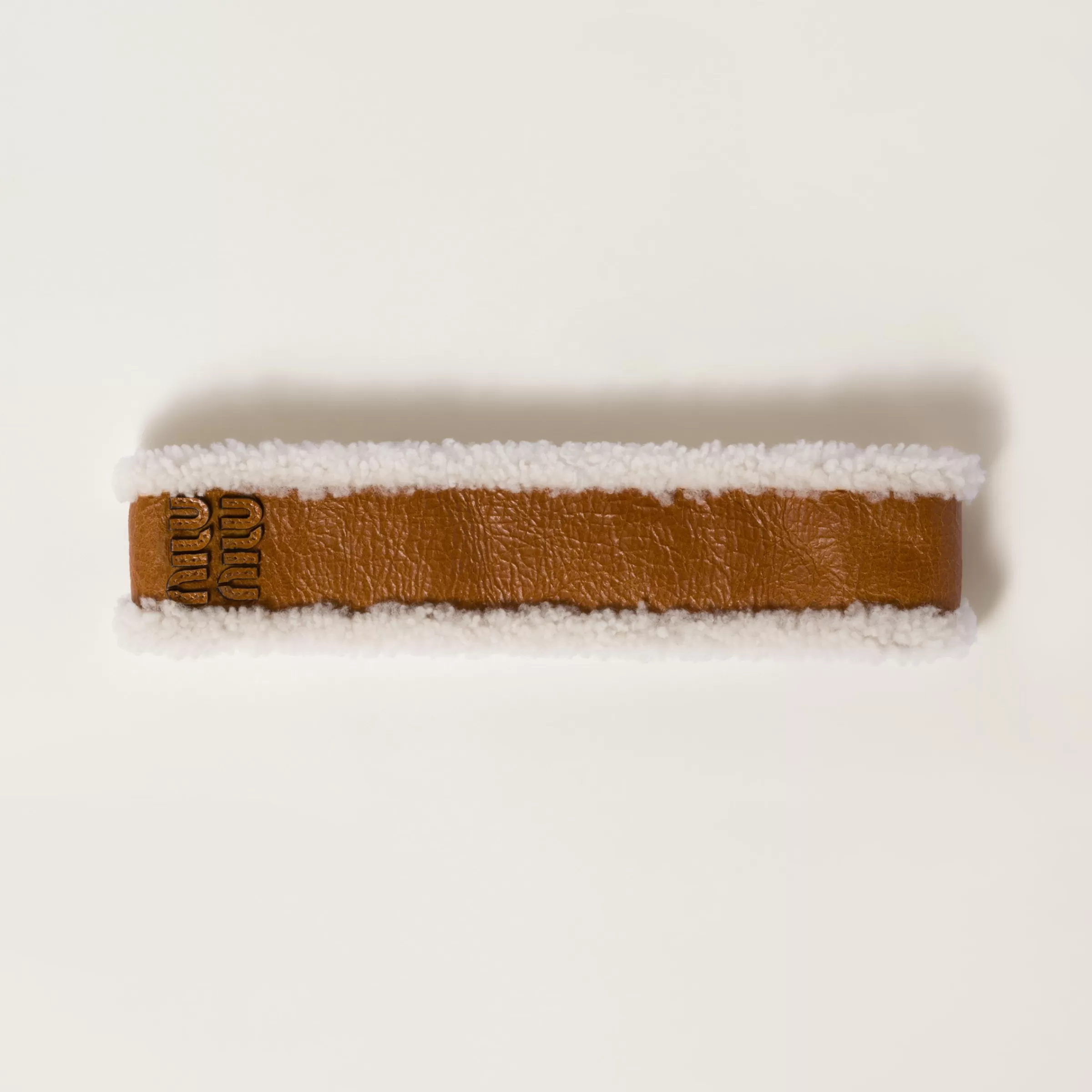 Shearling headband>Miu Miu Clearance
